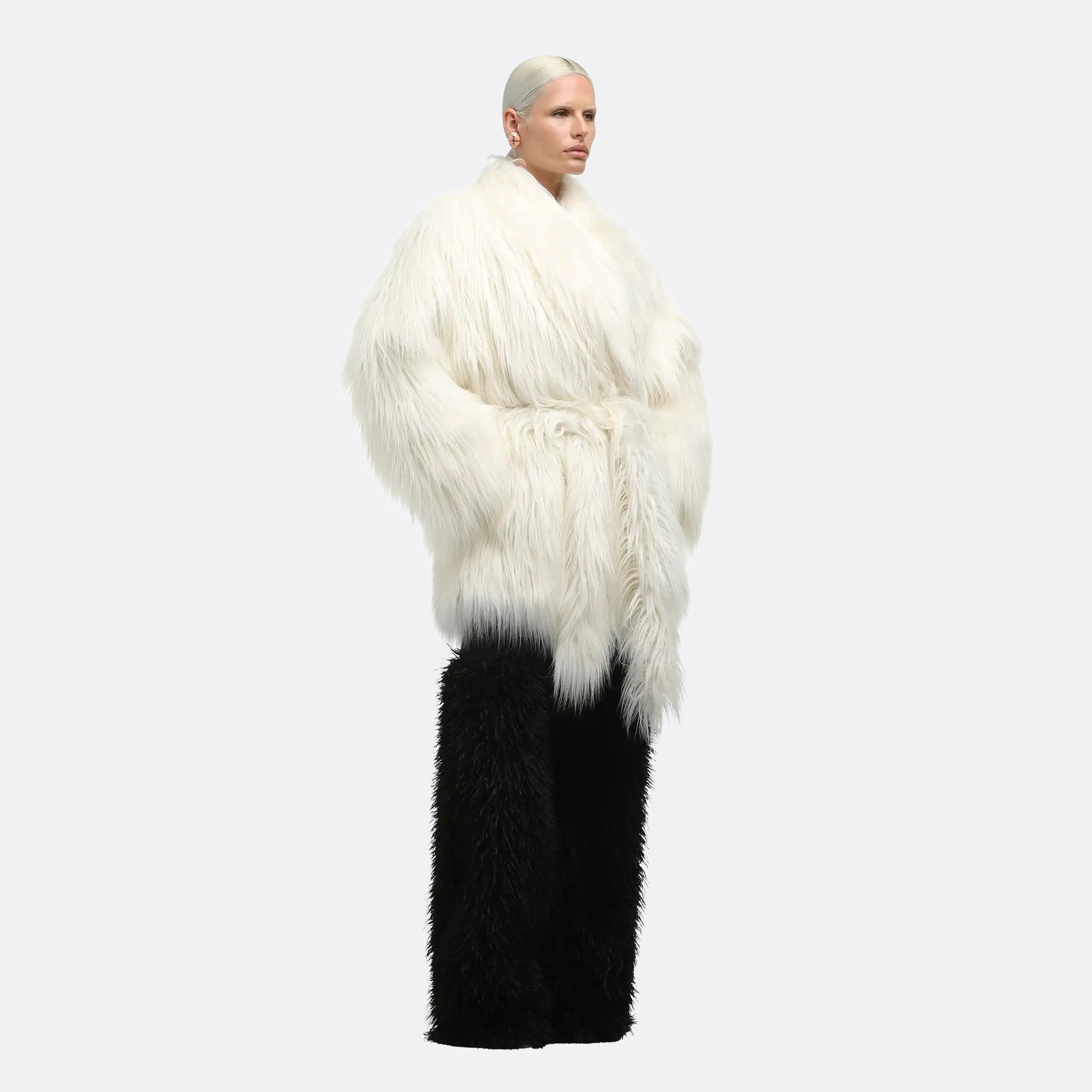 Entire Studio Juno Coat in Cream