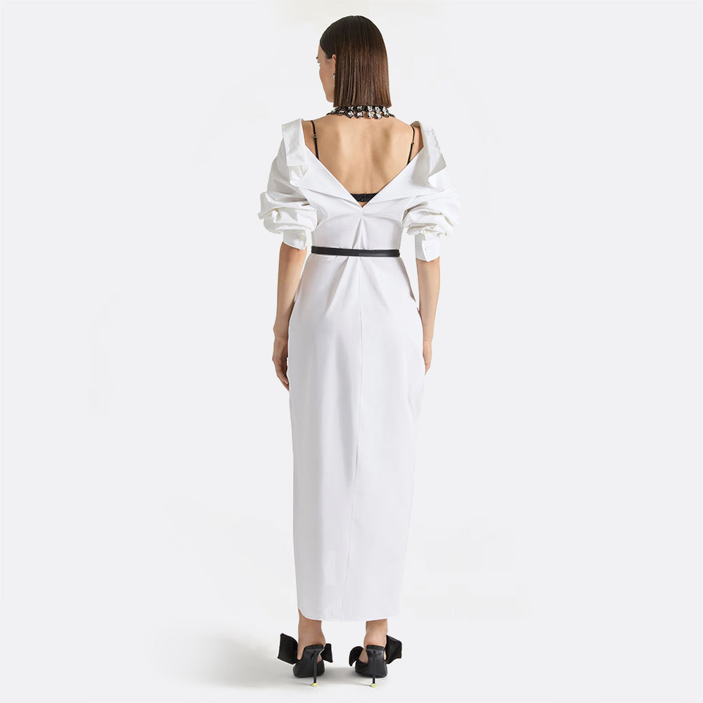 Slashed Shirt Dress from Givenchy