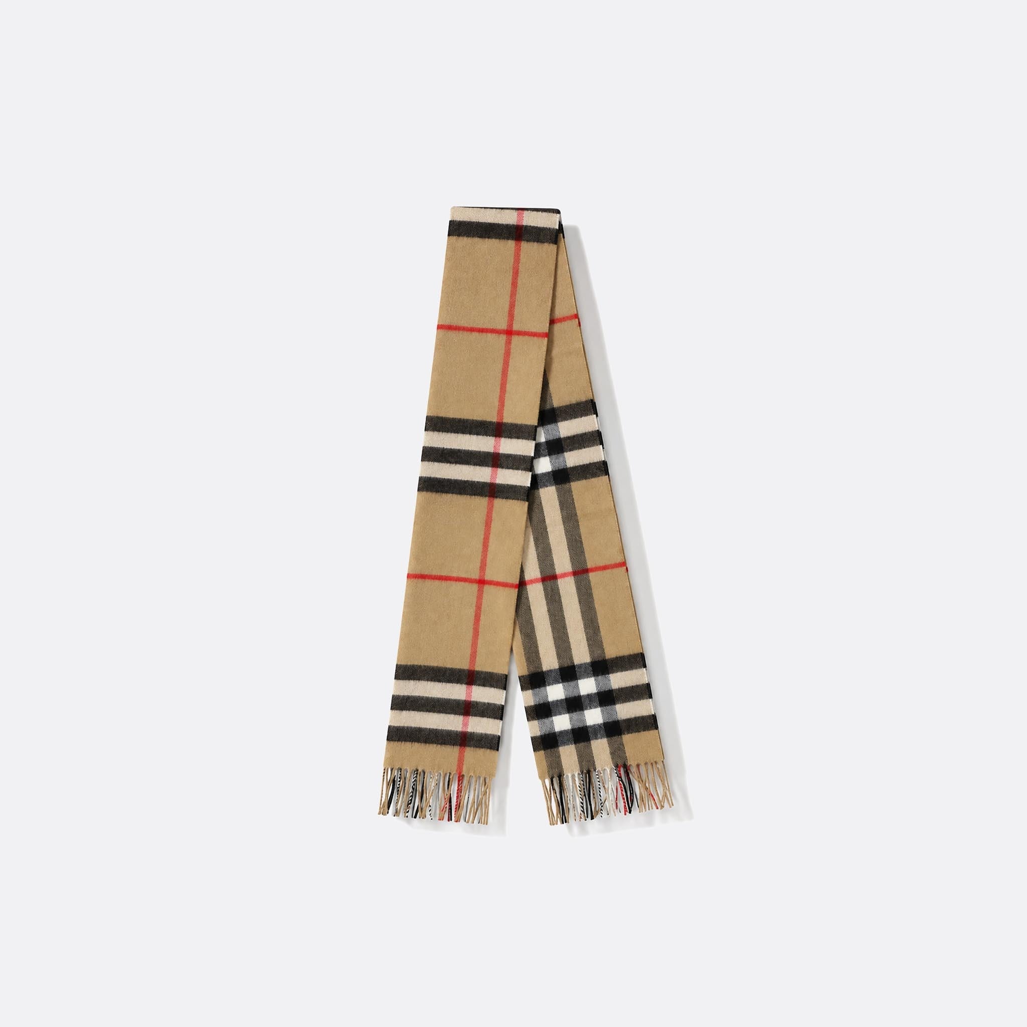 Check Cashmere Scarf from Burberry