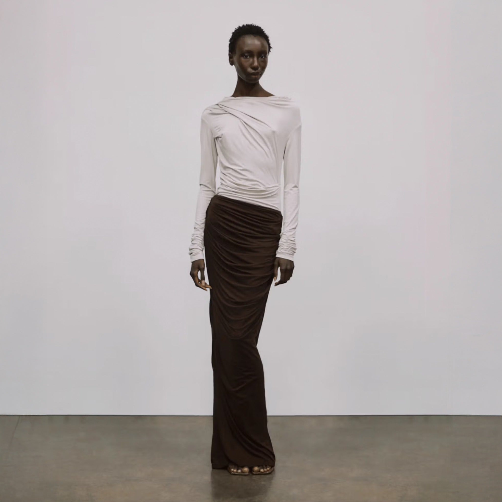 Drape Maxi Skirt from Entire Studios