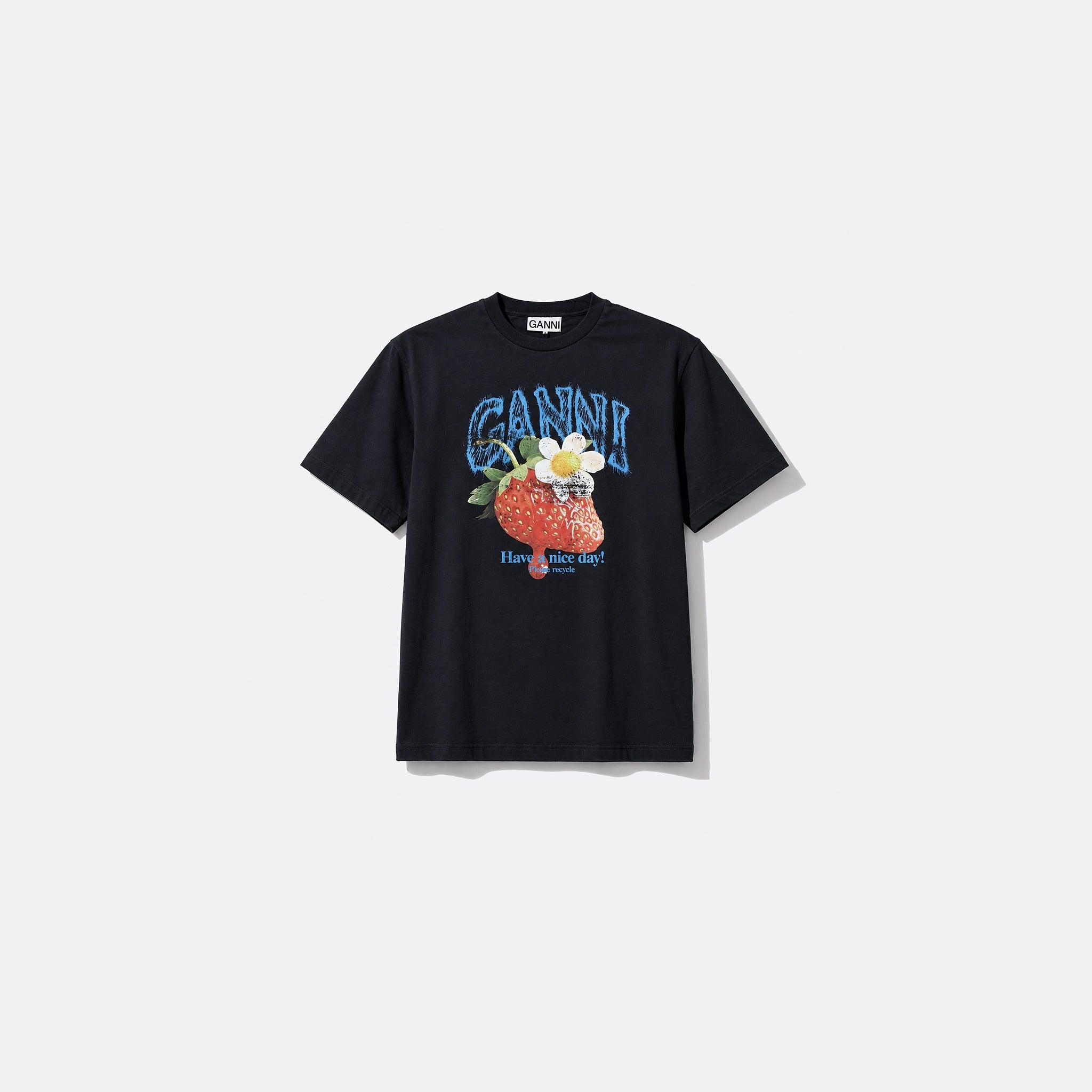 Strawberry Cotton T-Shirt from GANNI