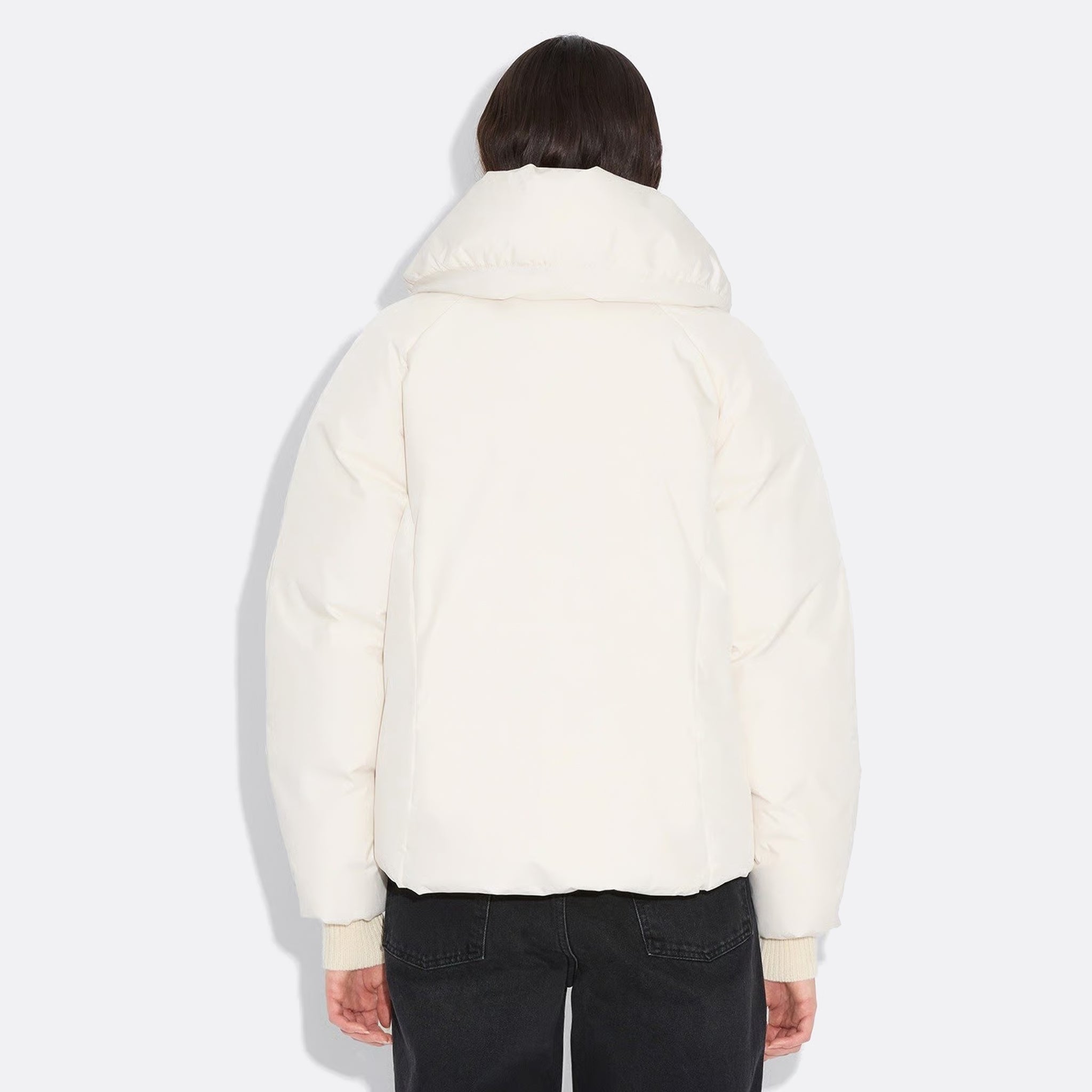 Holzweiler Vikki Down Jacket in Ecru