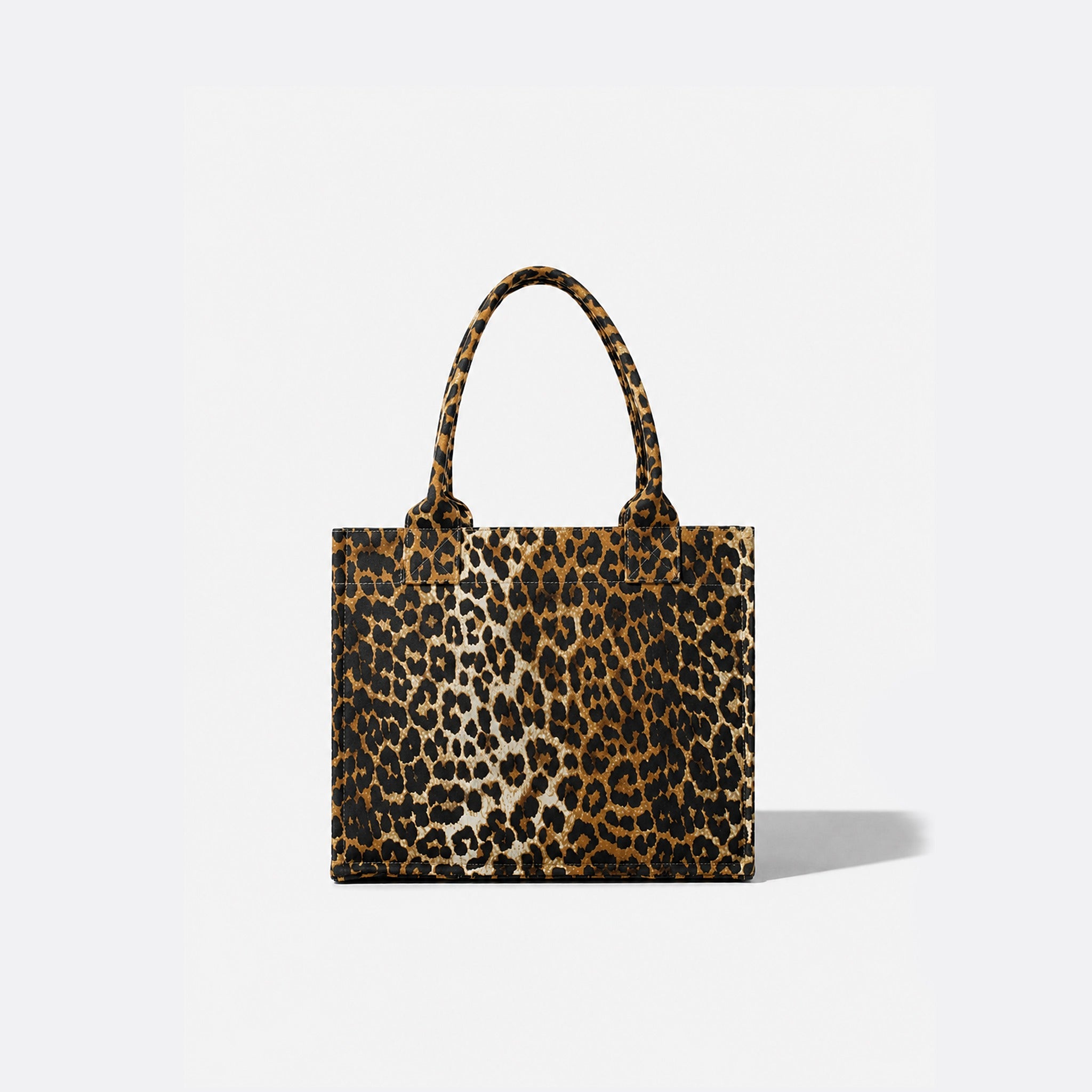 Leopard Print Large Tote Bag from GANNI