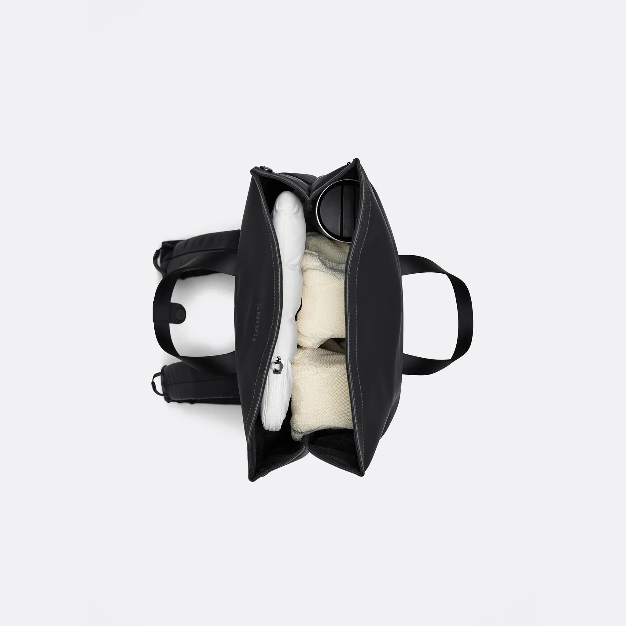The 2 Way Tote Backpack from Rains  in Black