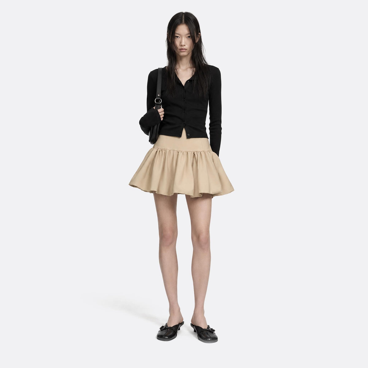 Ruffled Mini Skirt from GANNI