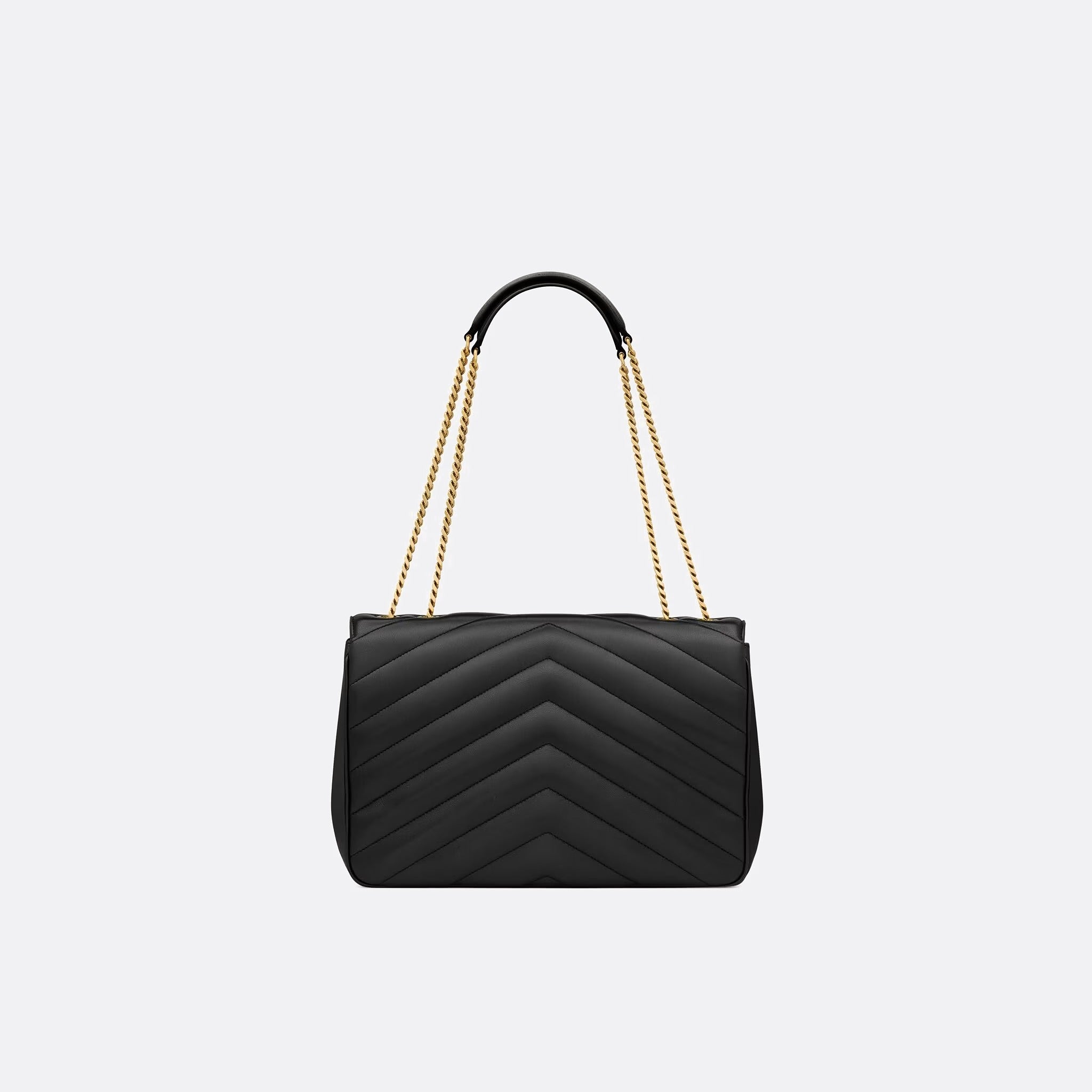 LOULOU Large Bag from Saint Laurent in Black