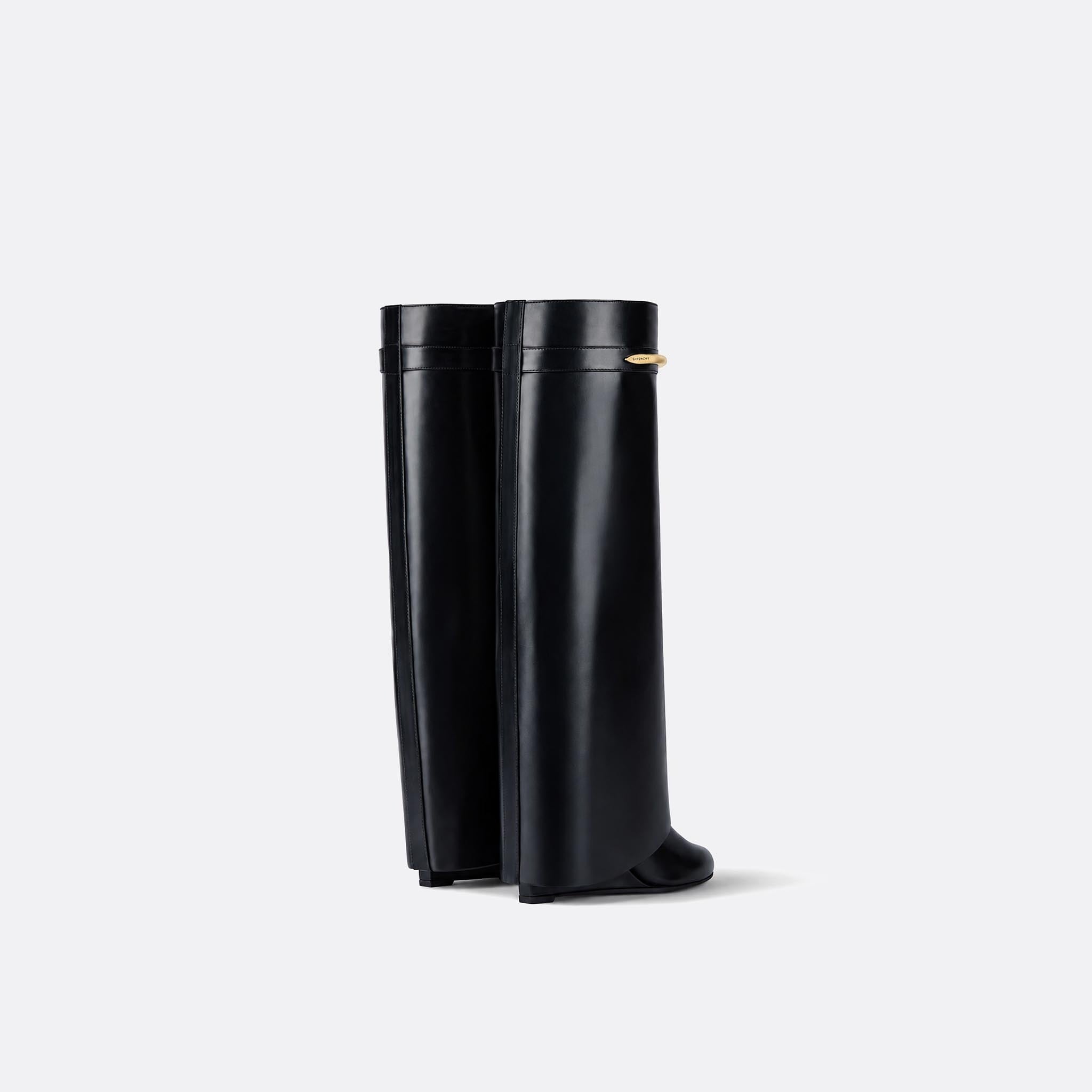 Shark Pinch Leather Boots from Givenchy