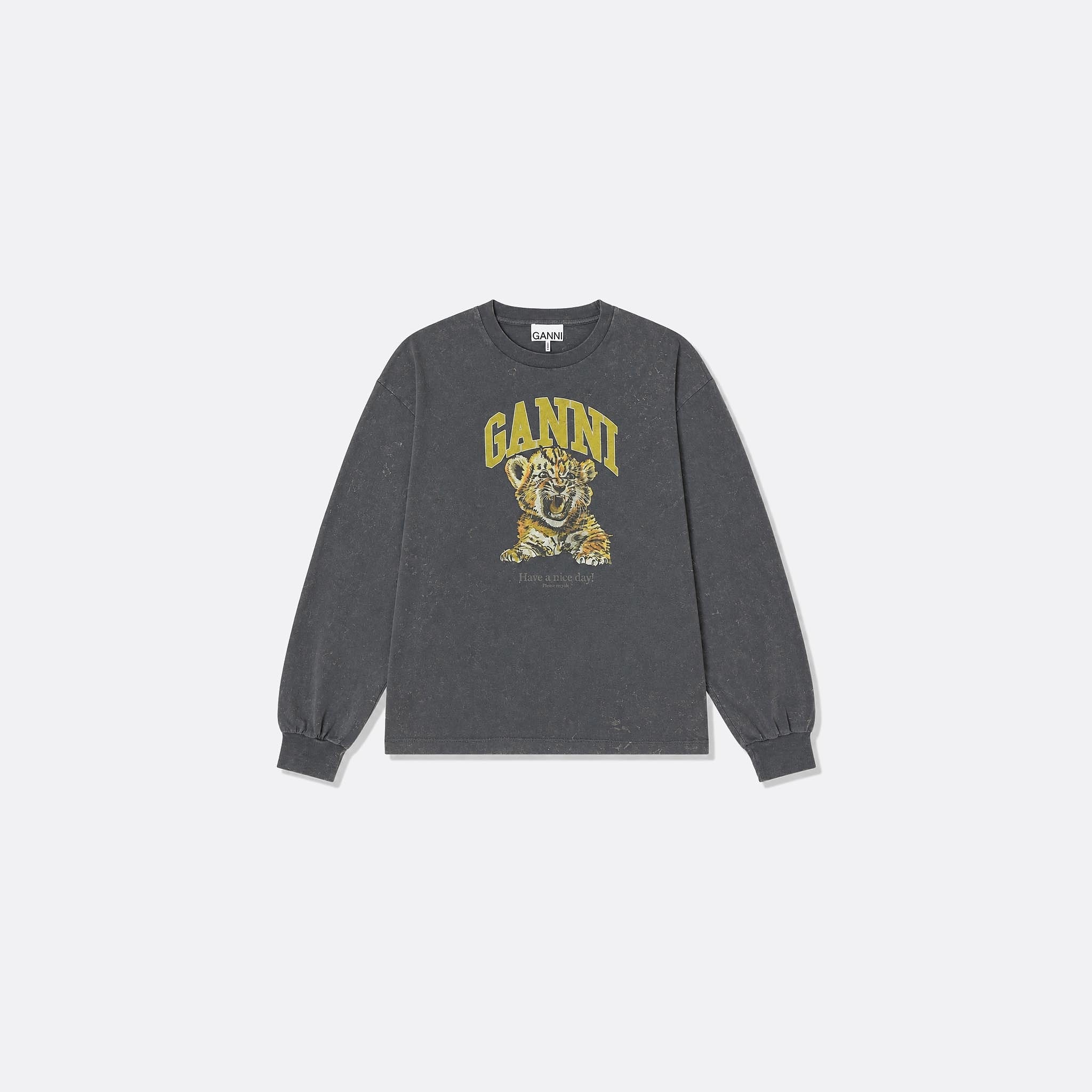 Tiger Print Sweatshirt from GANNI