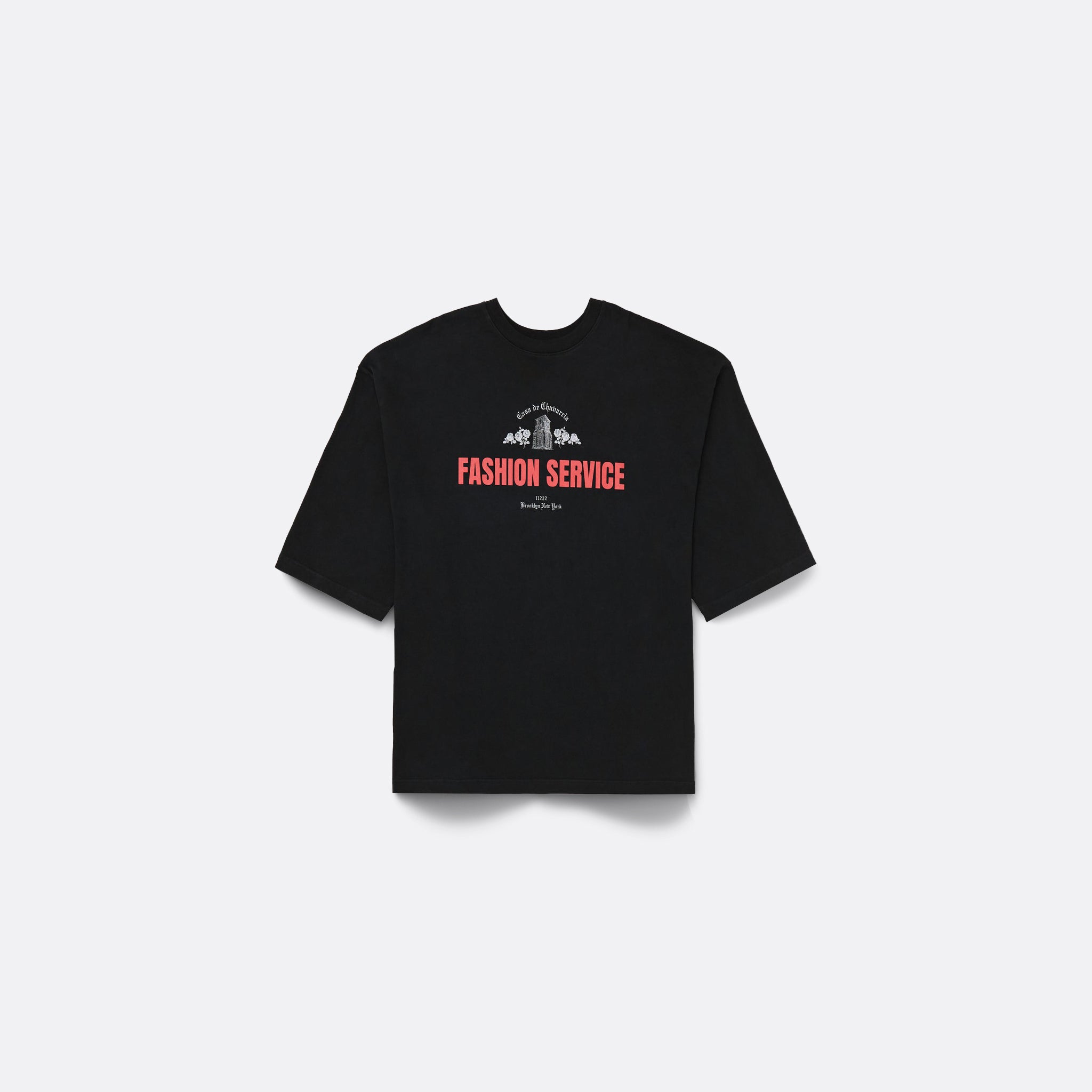 Willy Chavarria Casa De Chavarria Buffal Tee in Black