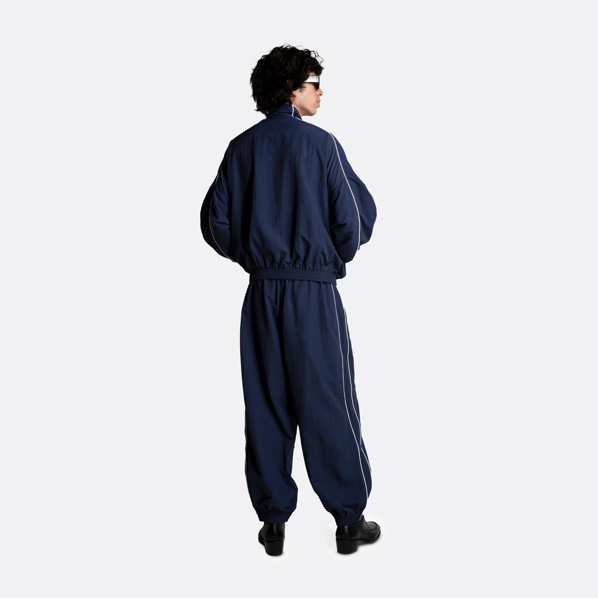 WILLY CHAVARRIA Bad Boy Track Jacket in Prussian Blue