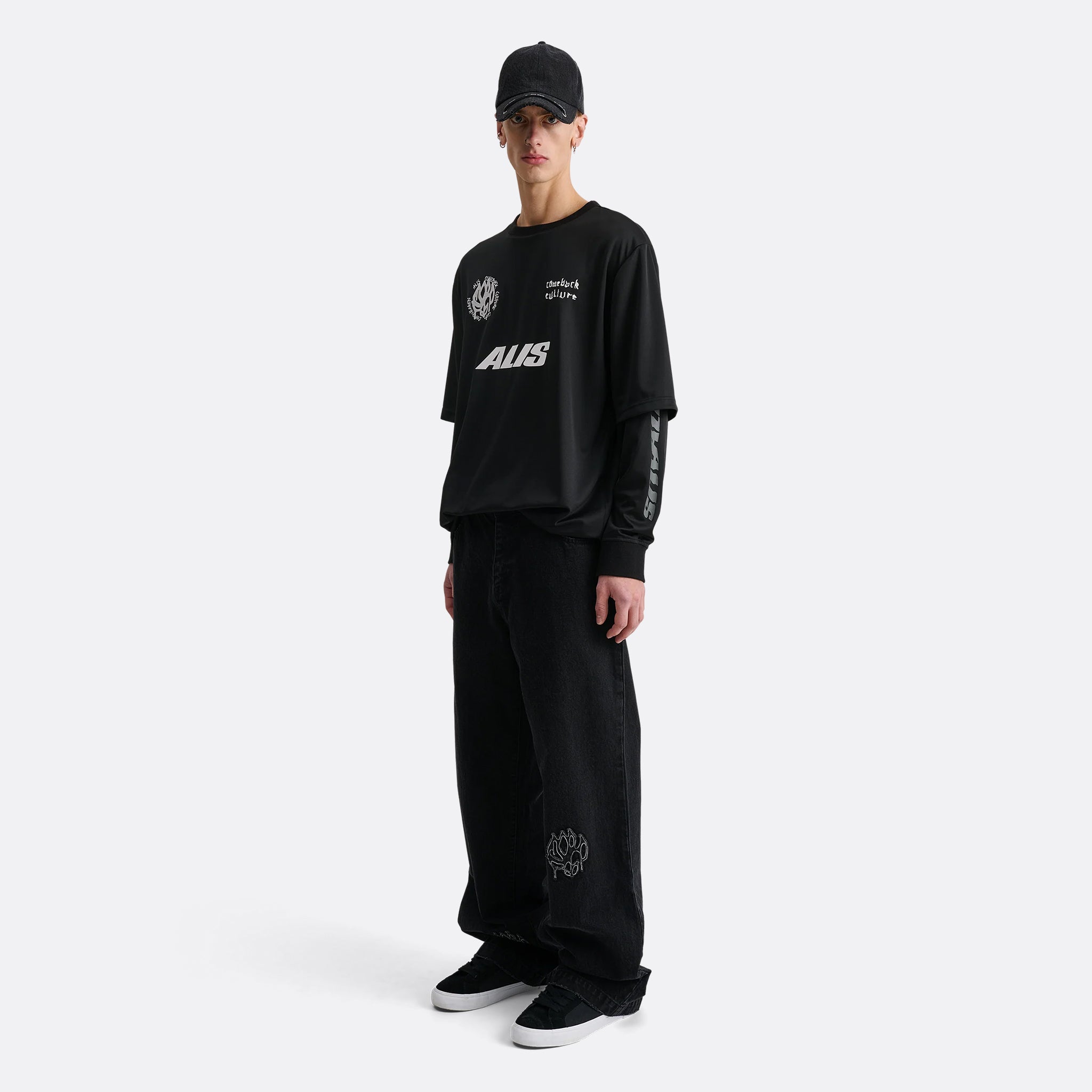 ALIS Comeback Club Jersey in Black