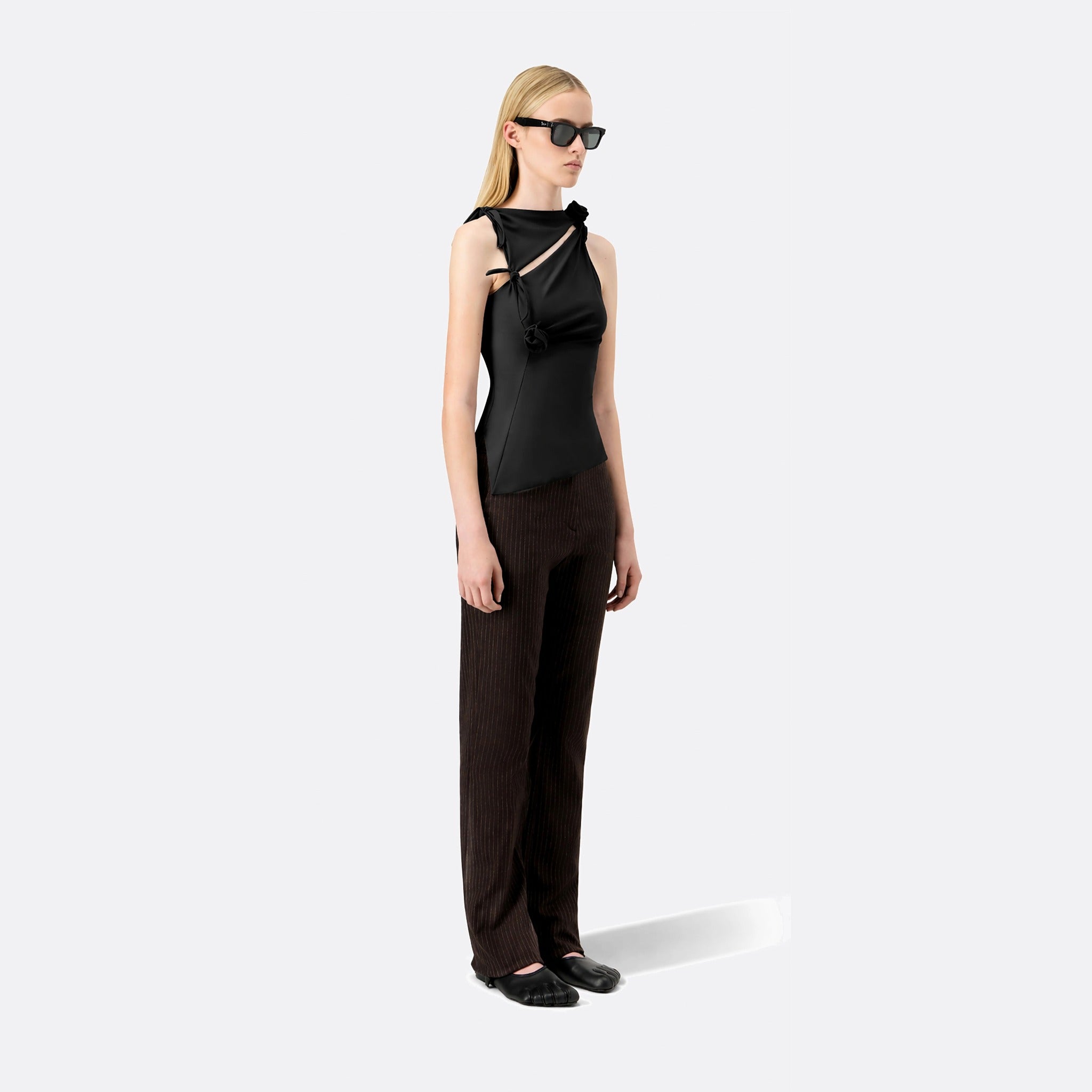 Asymmetric Flower Top from Coperni