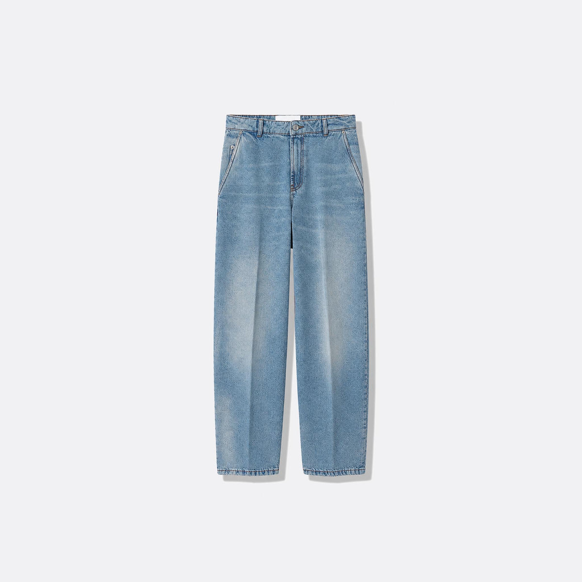 Balloon-Fit Cotton Jeans from AMI Paris