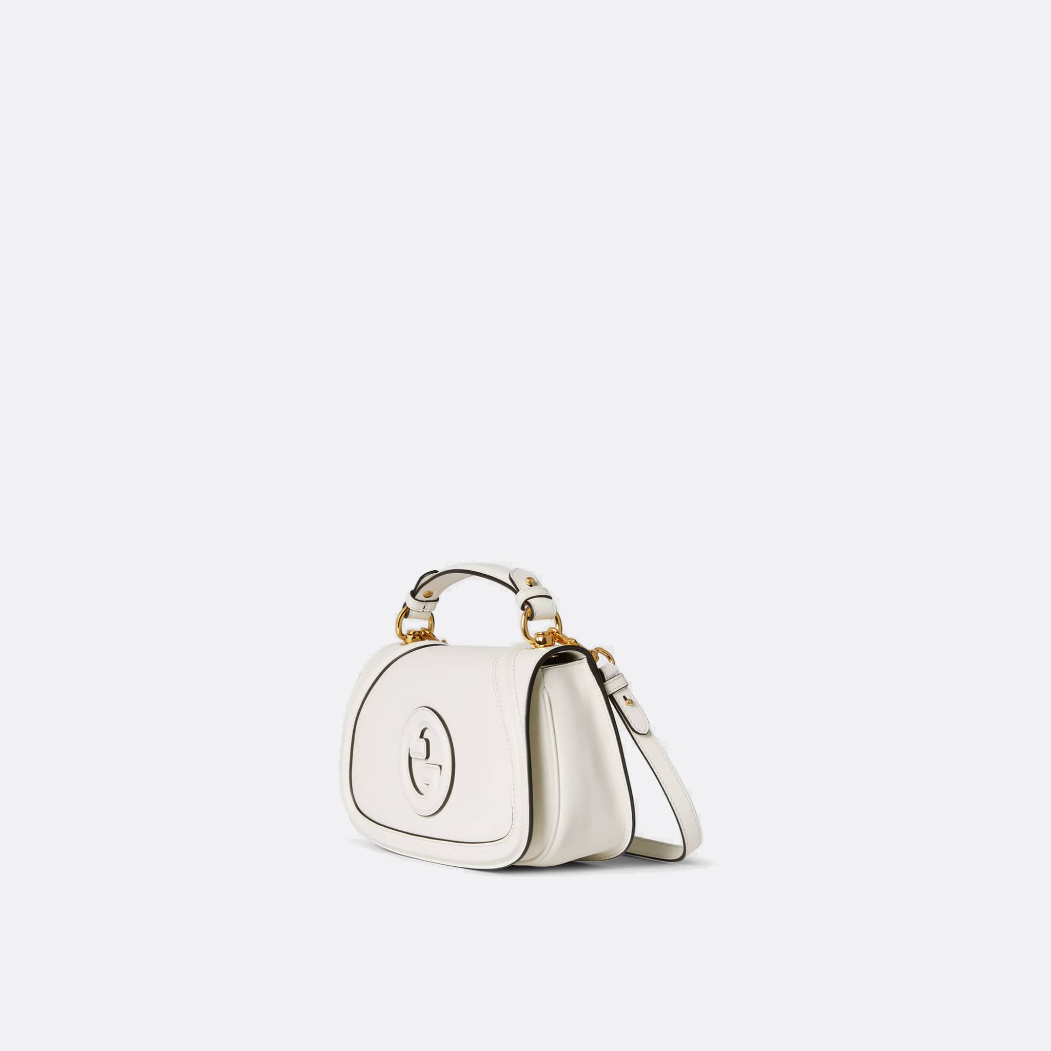 The Blondie Medium Top Handle Bag from Gucci  in White