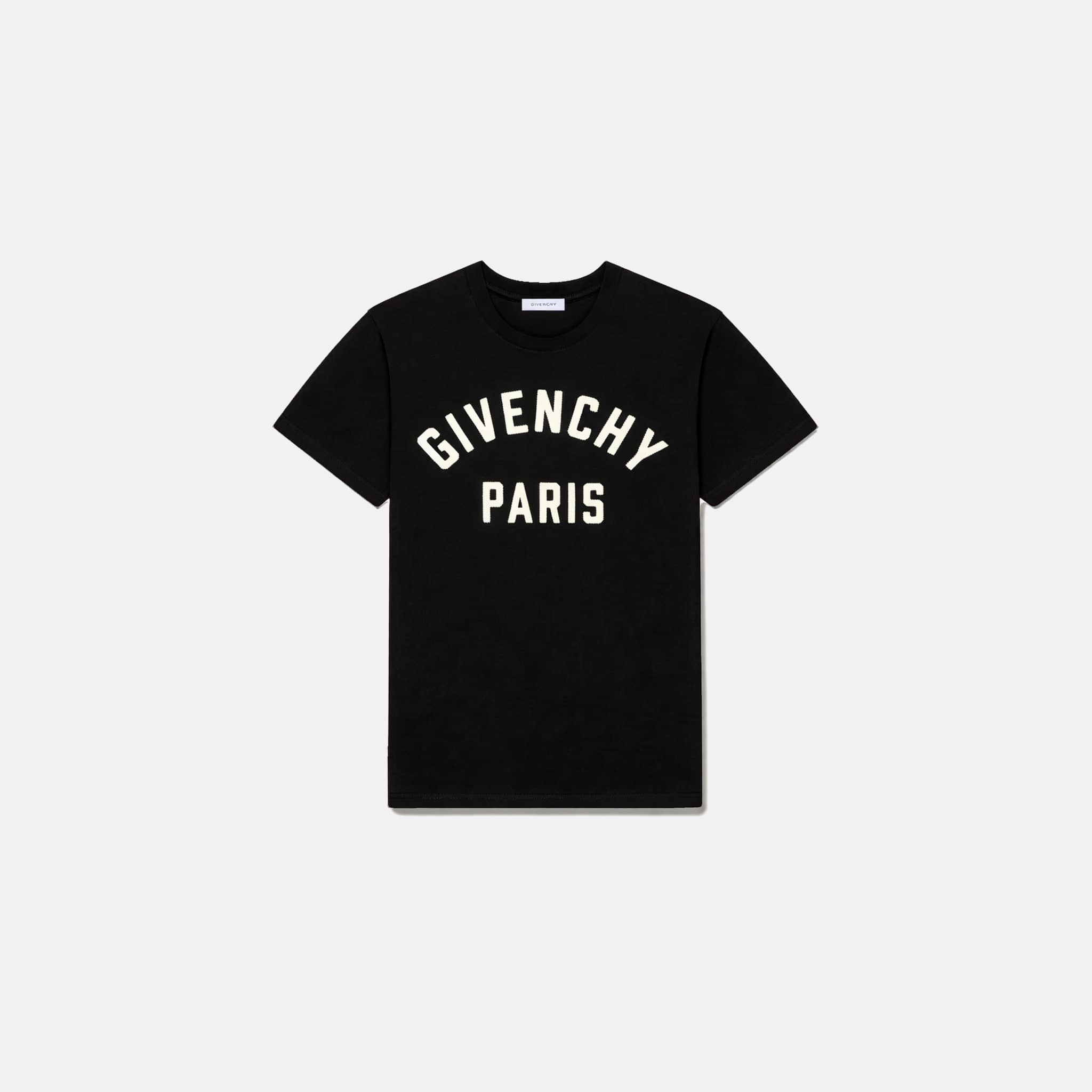 'Givenchy Paris' Cotton T-Shirt&nbsp;from Givenchy inBlack