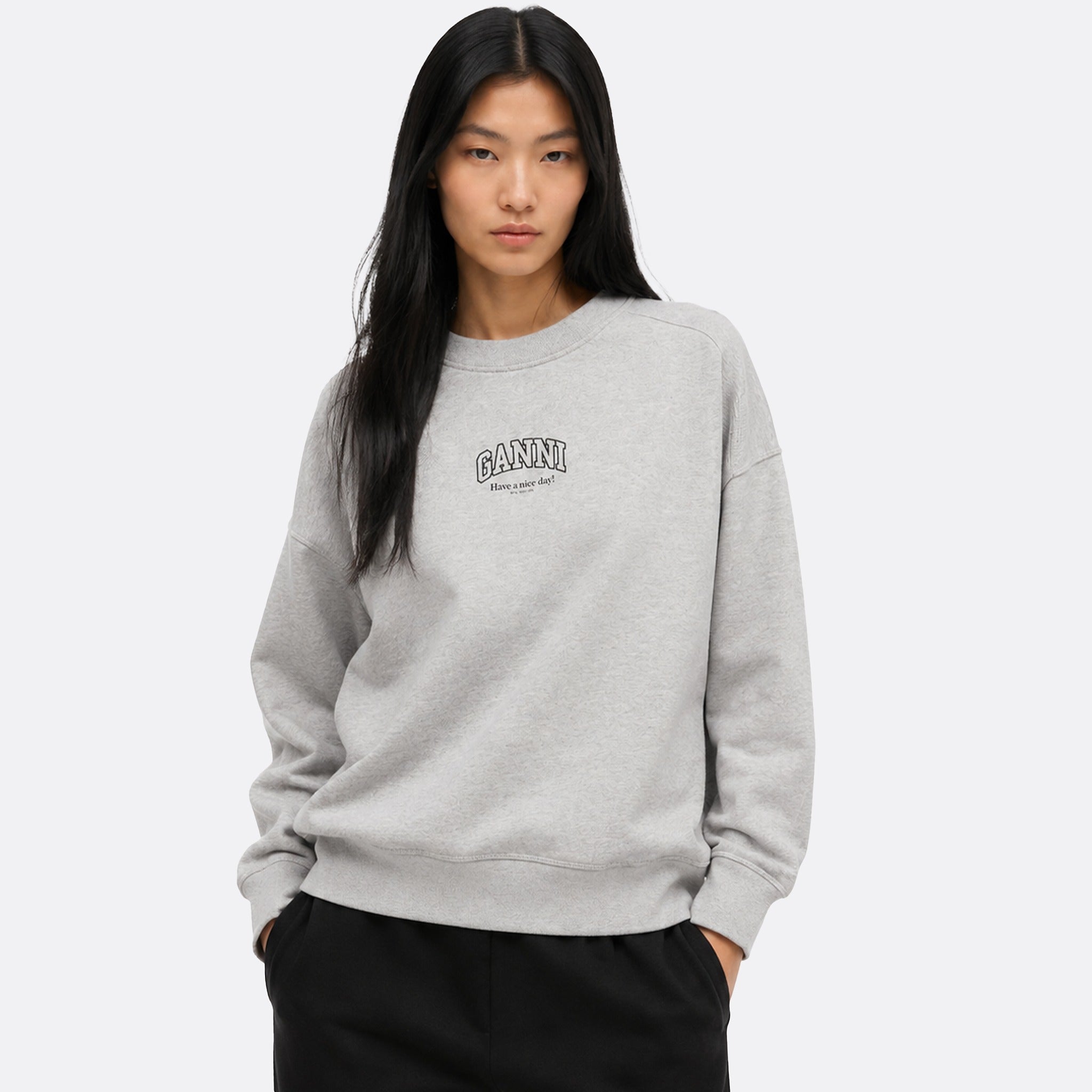 Essential Crewneck Sweatshirt from GANNI