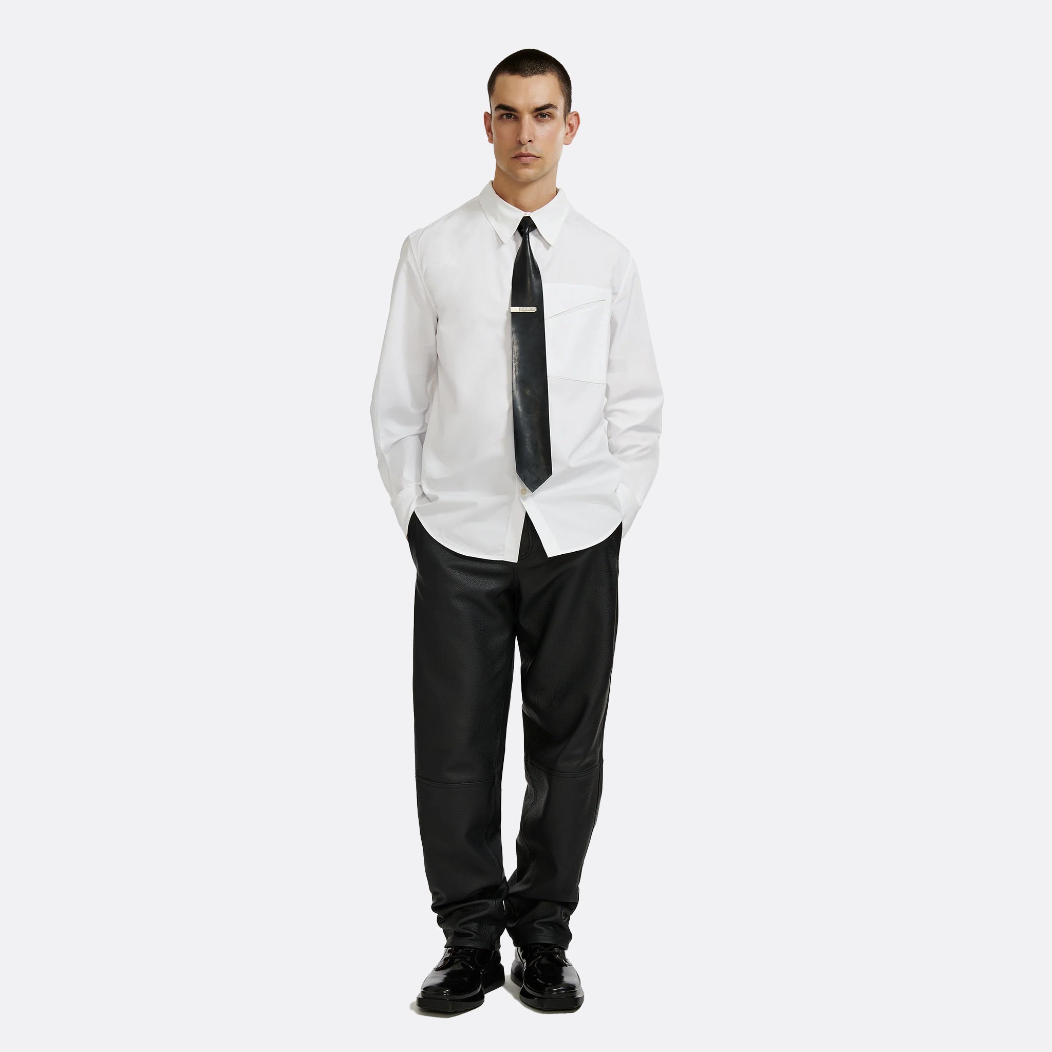 LGN Louis Gabriel Nouchi Regular Poplin Shirt