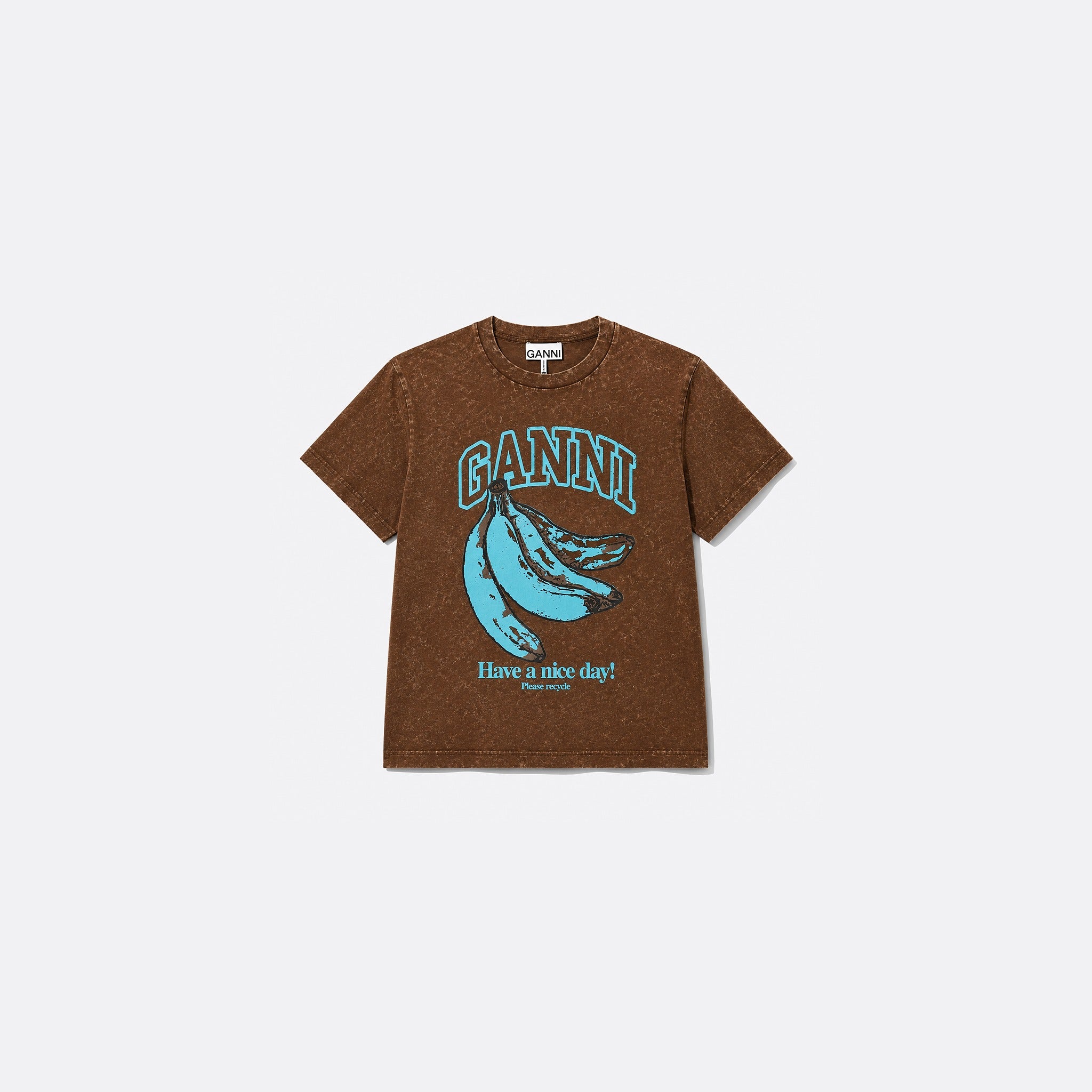 Banana Cotton T-Shirt from GANNI