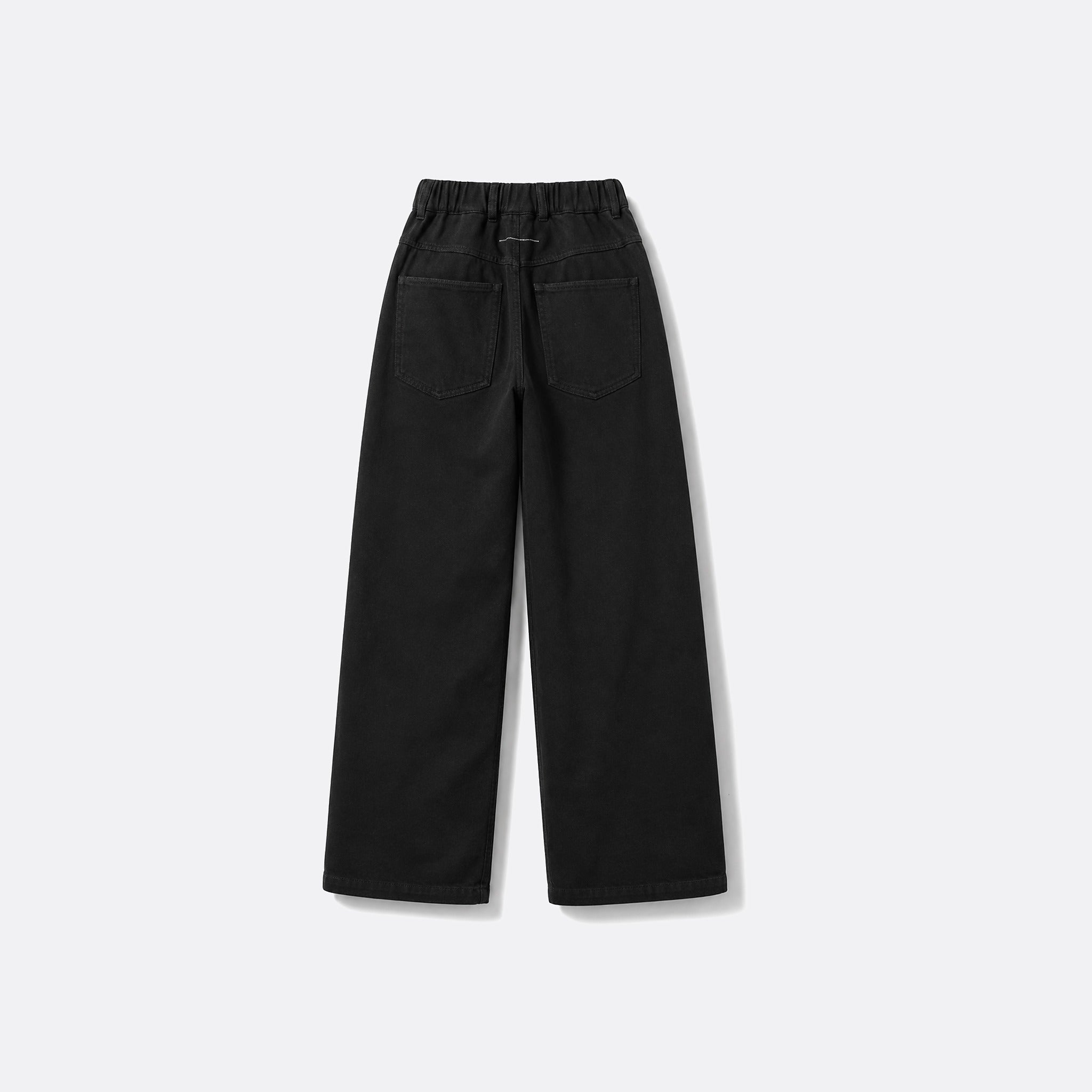 Wide-Leg Cotton Trousers from MM6 Maison Margiela