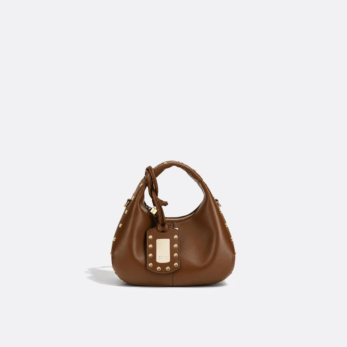  Mini Studded Hobo Bag from GANNI 