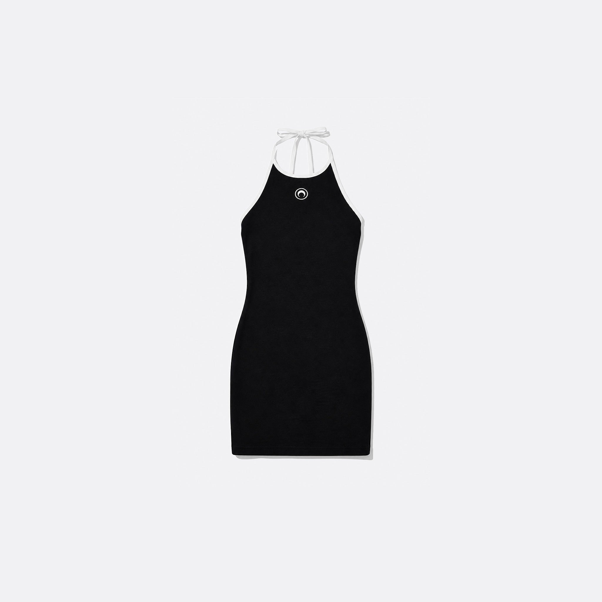  Moon Logo Jersey Mini Dress from Marine Serre 