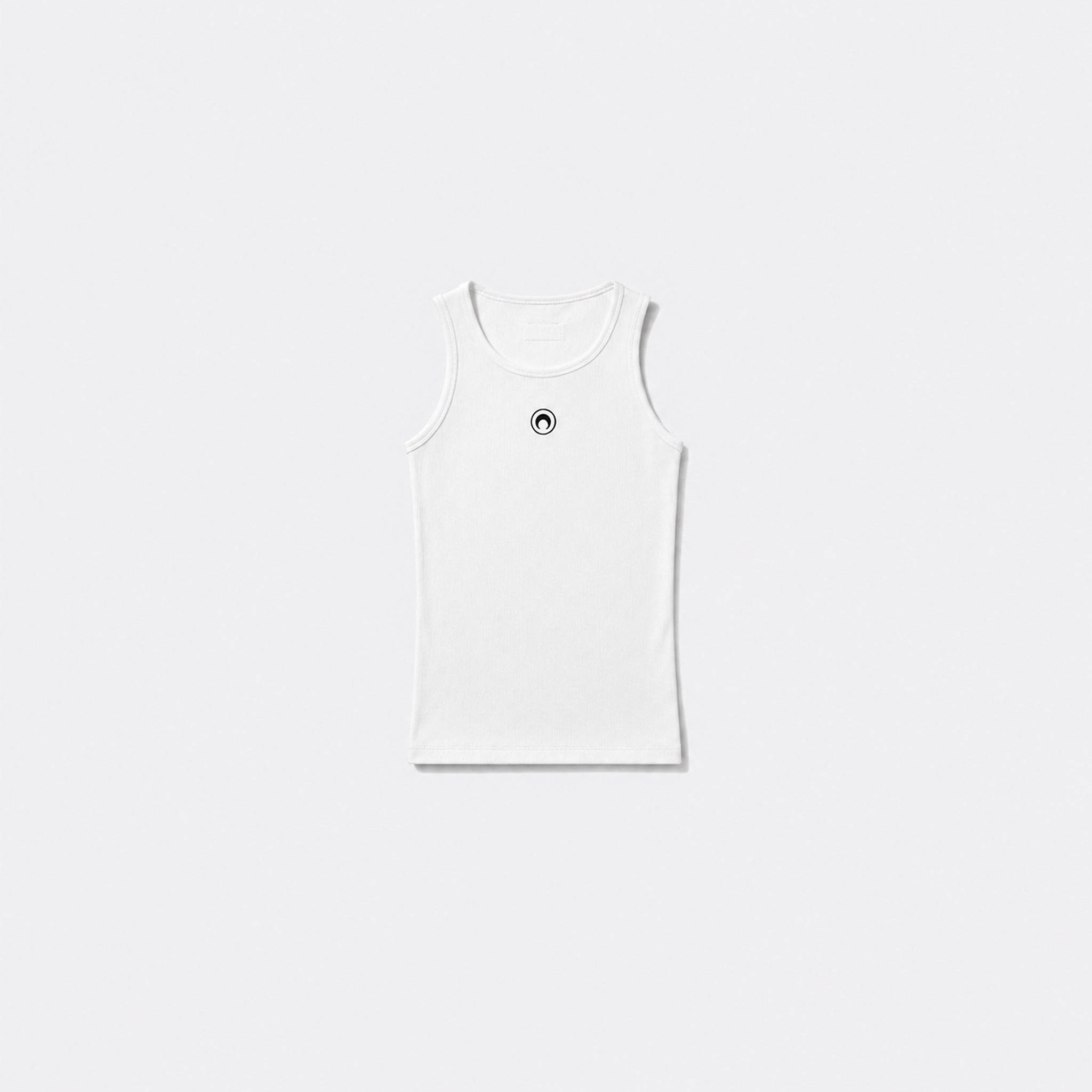 Moon Organic Cotton Rib Tank Top from Marine Serre