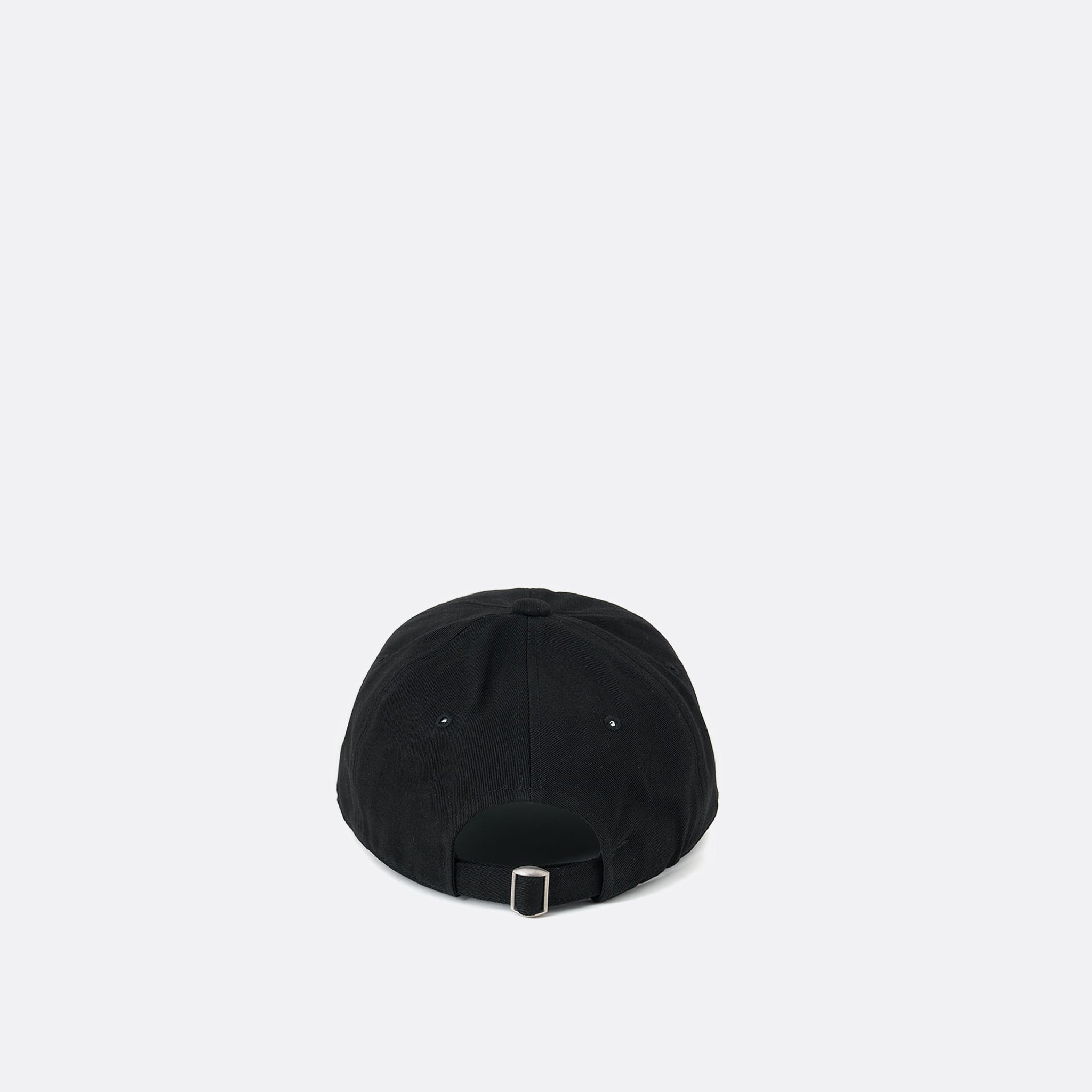 Kimhekim Pearl Pierced Baseball Cap in Black