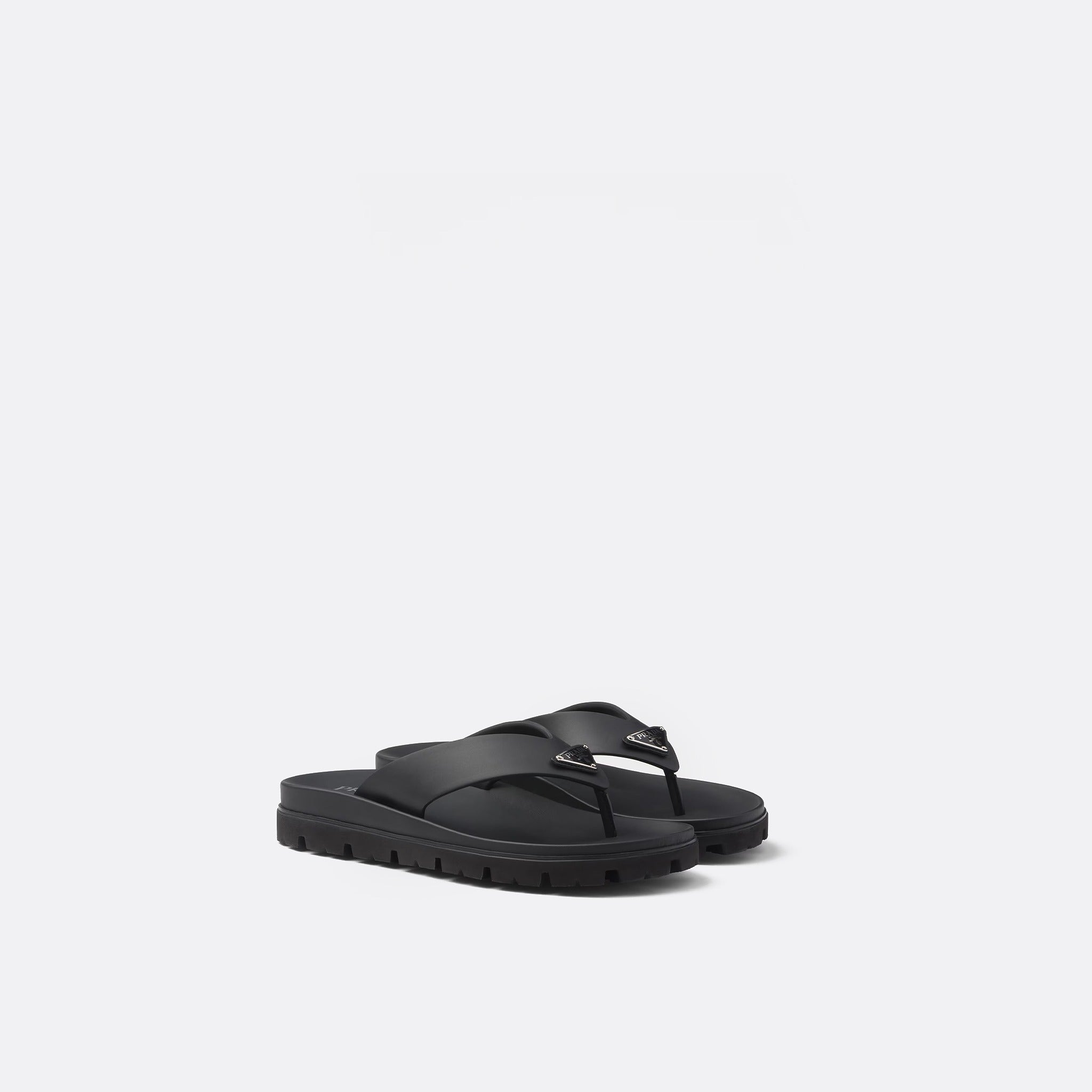 Rubber Thong Sandals from Prada