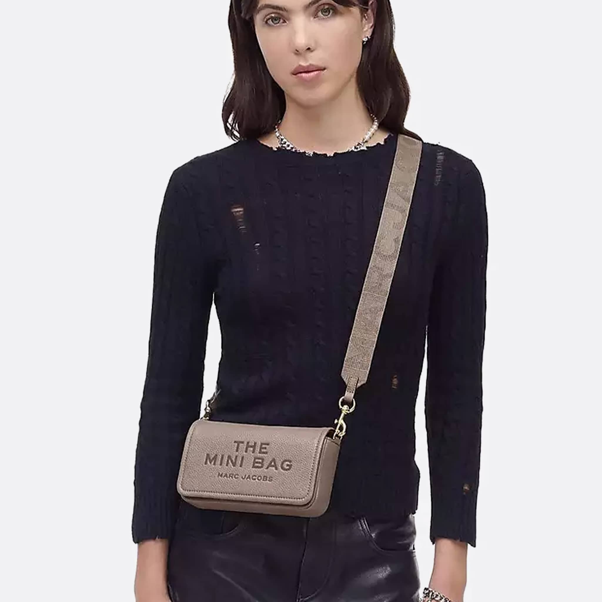 The Leather Mini Crossbody Bag from Marc Jacobs