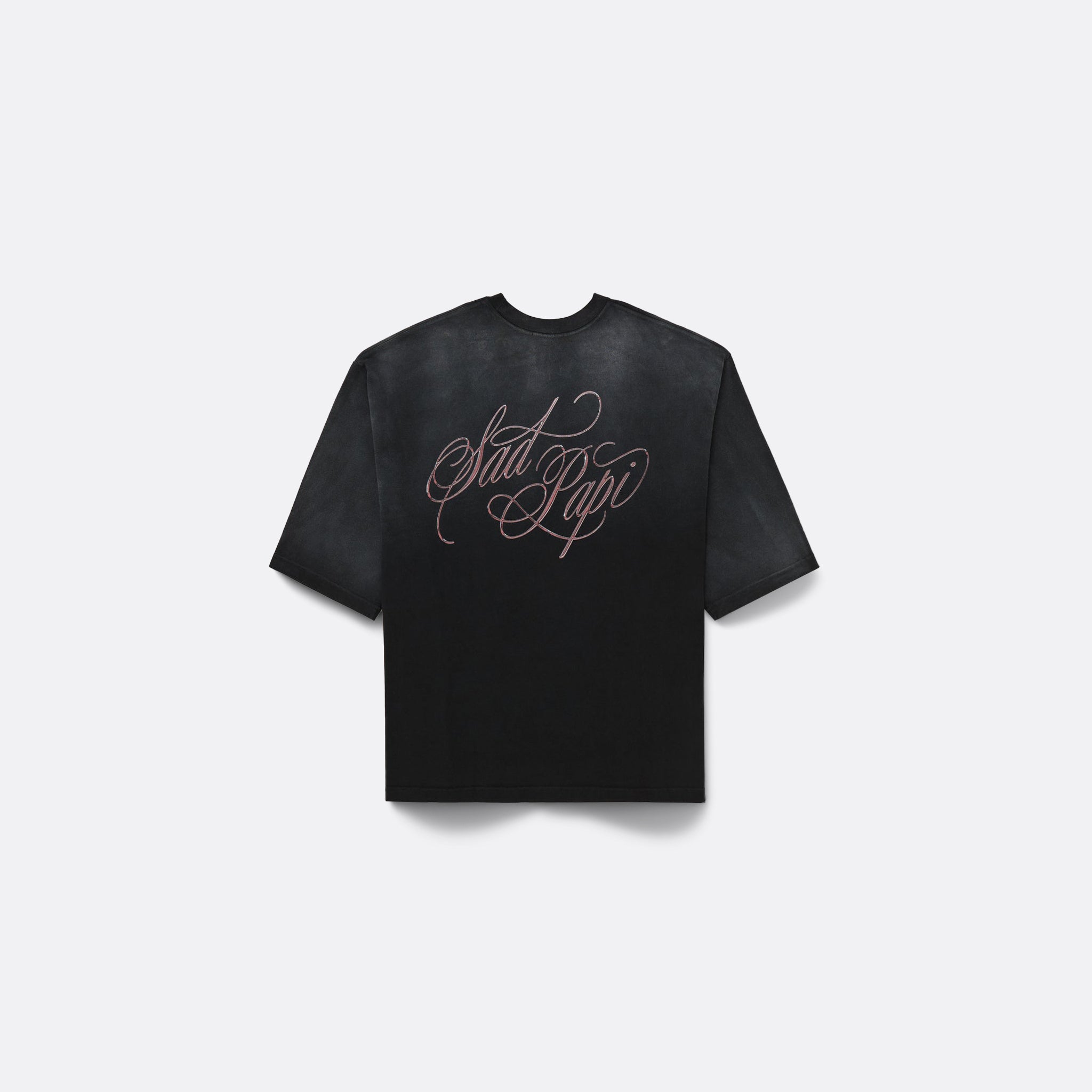 Willy Chavarria Sad Papi Buffalo Tee in Black