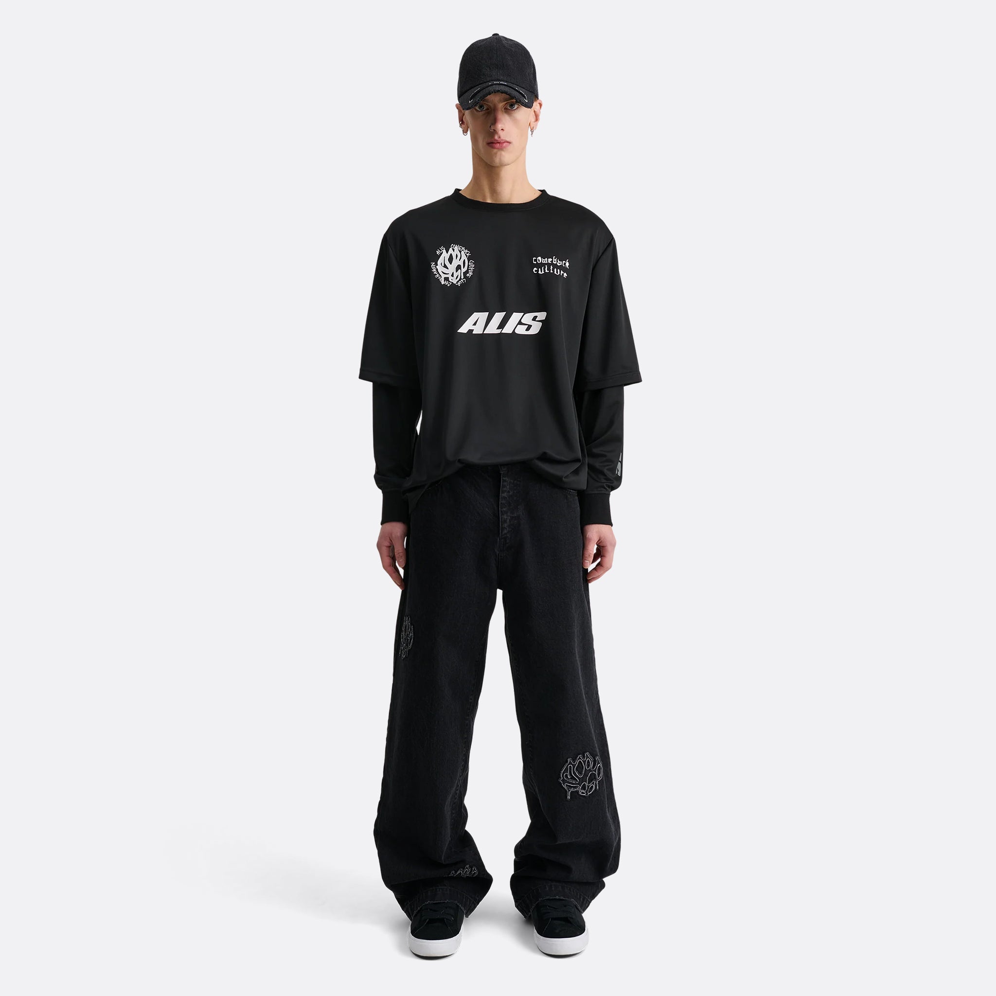 ALIS Comeback Club Jersey in Black
