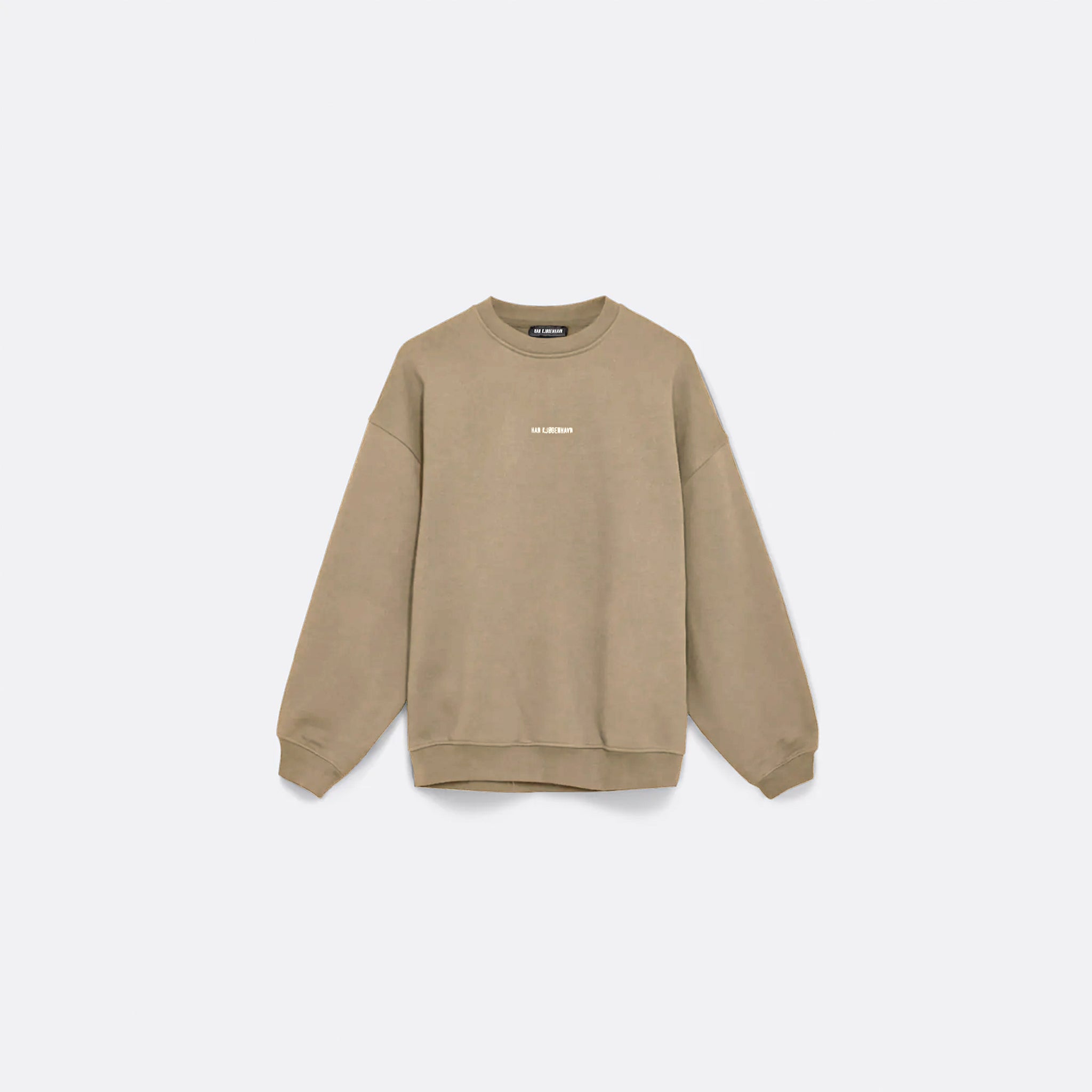 Han Kjobenhavn Daily Oversized CrewNeck in Sand