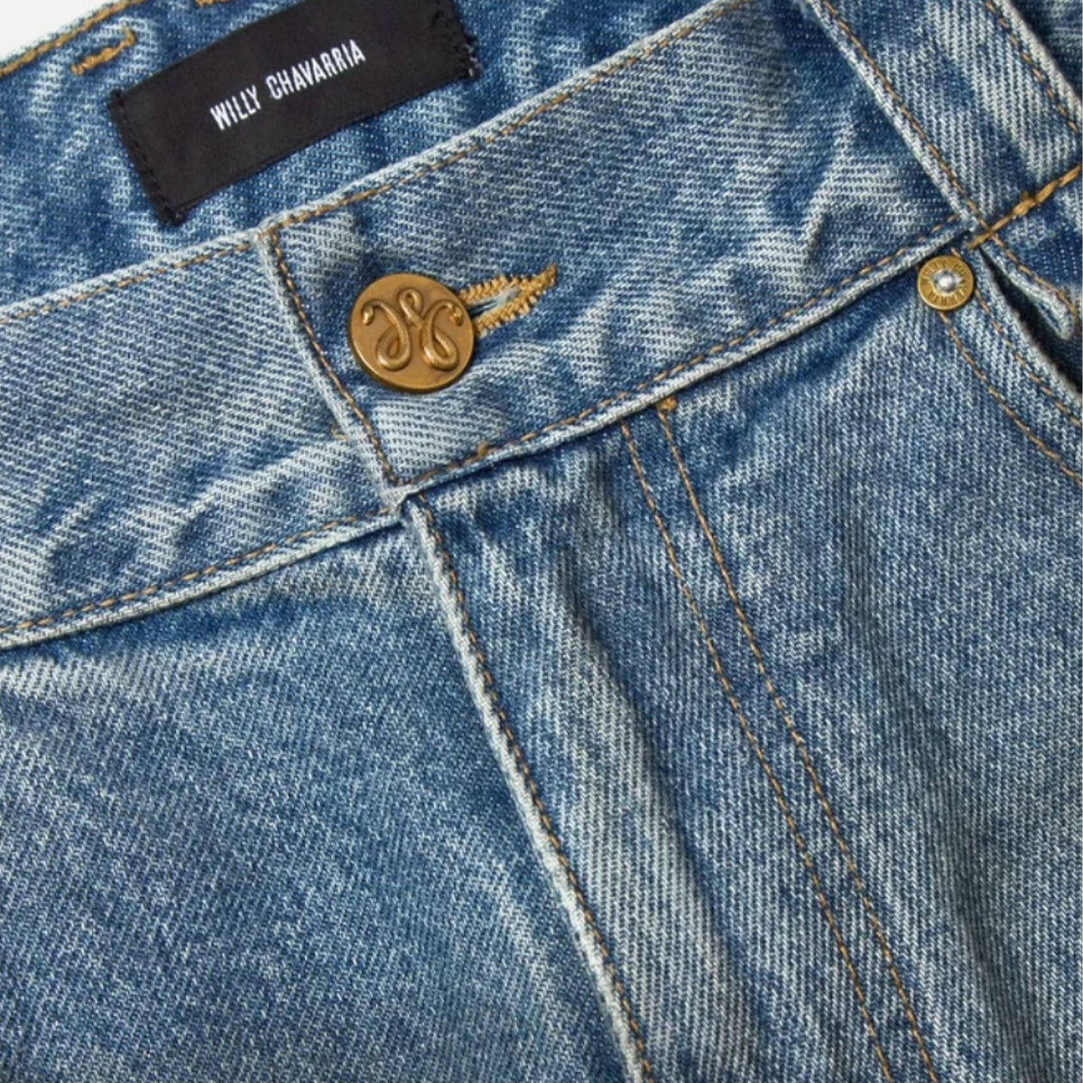 Flared Denim Jeans from Willy Chavarria