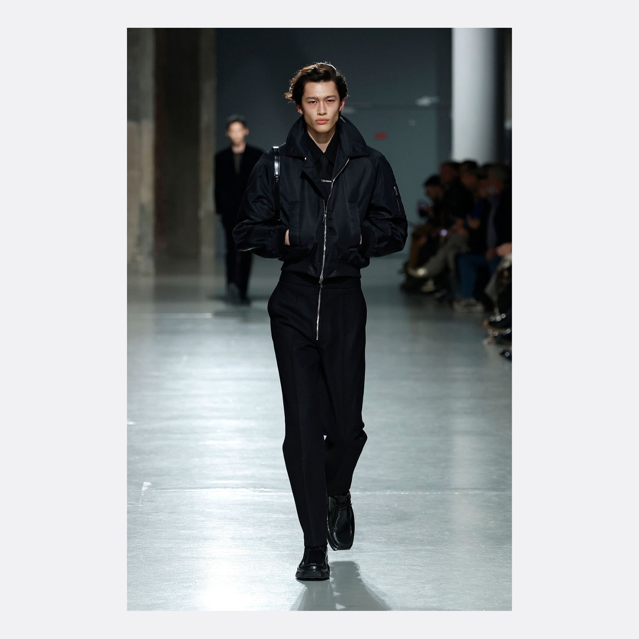 Louis Gabriel Nouchi Quilted Bomber Jacket