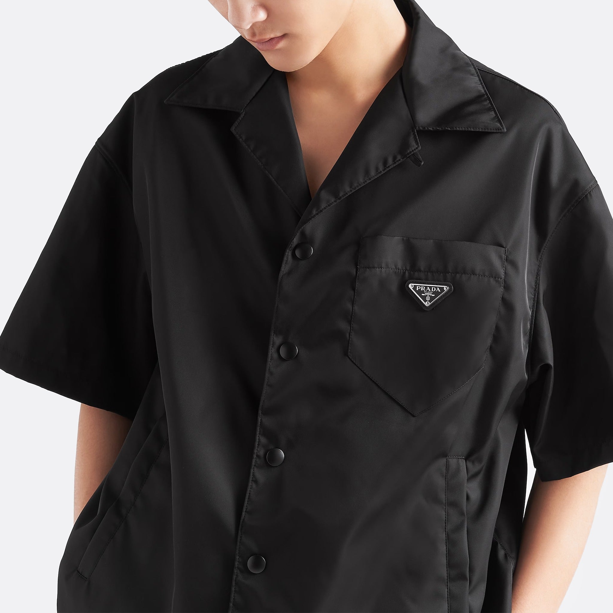 Re-Nylon Short-sleeved Shirt from Prada