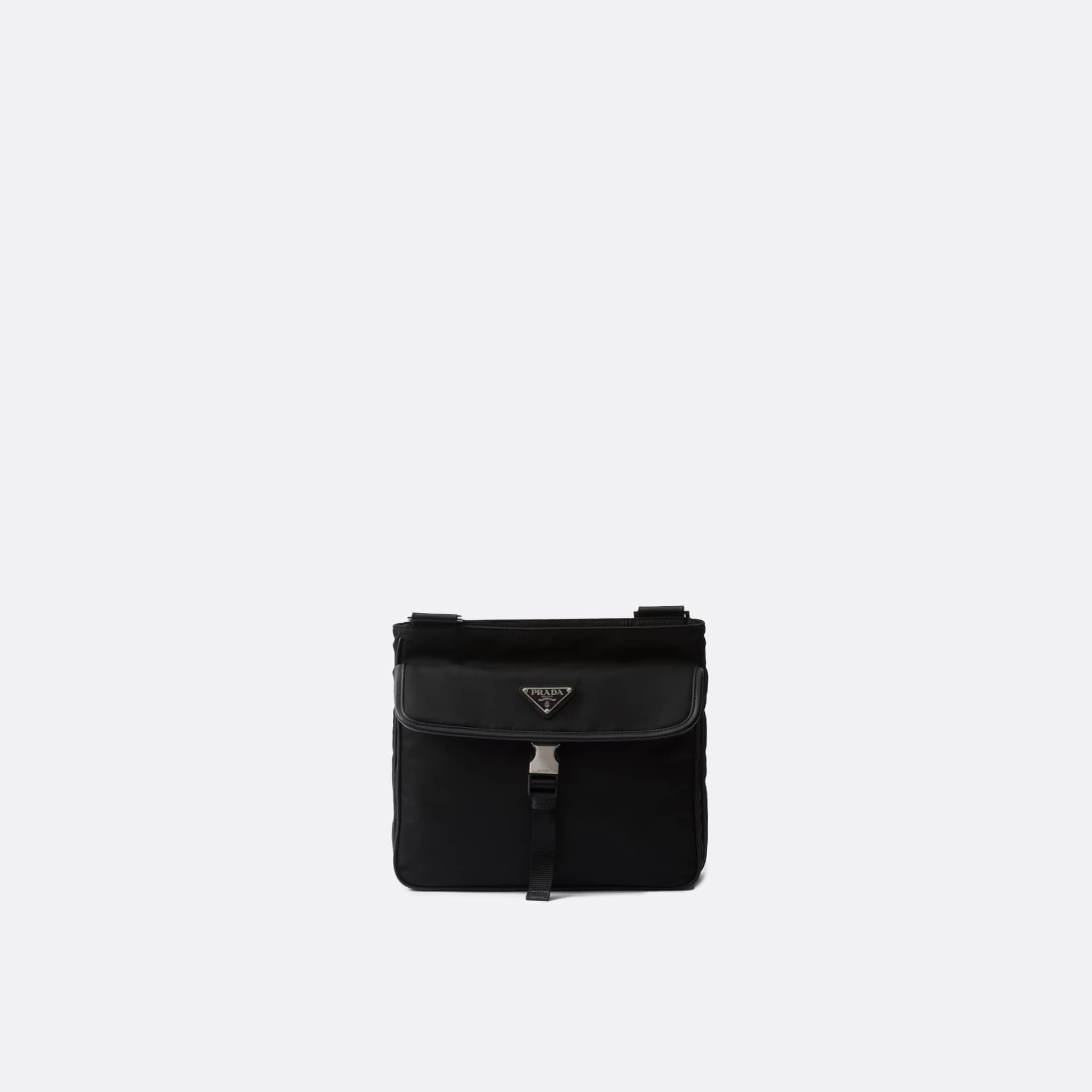 Re-Nylon and Saffiano Leather Shoulder Bag from Prada