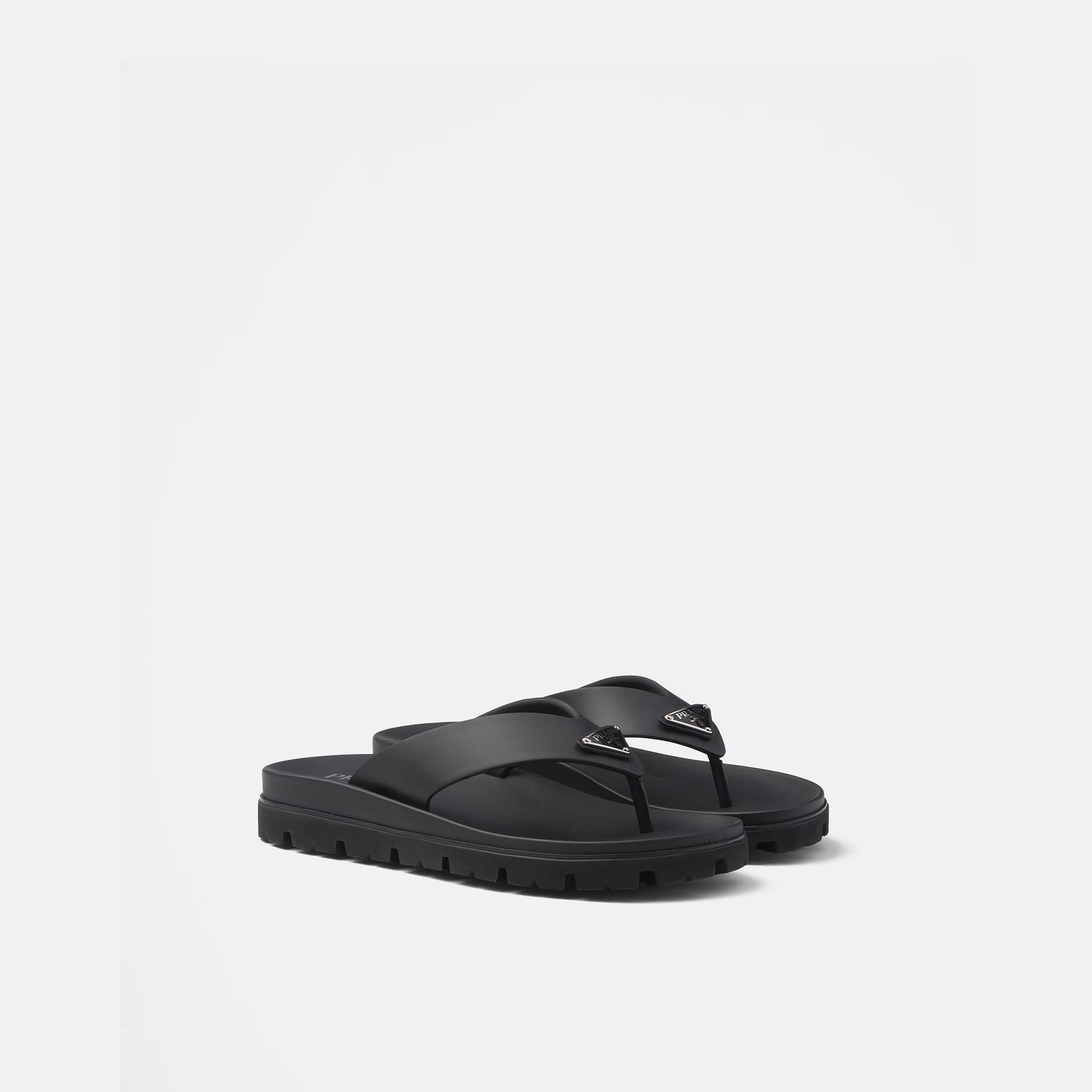 Rubber Thong Sandals from Prada