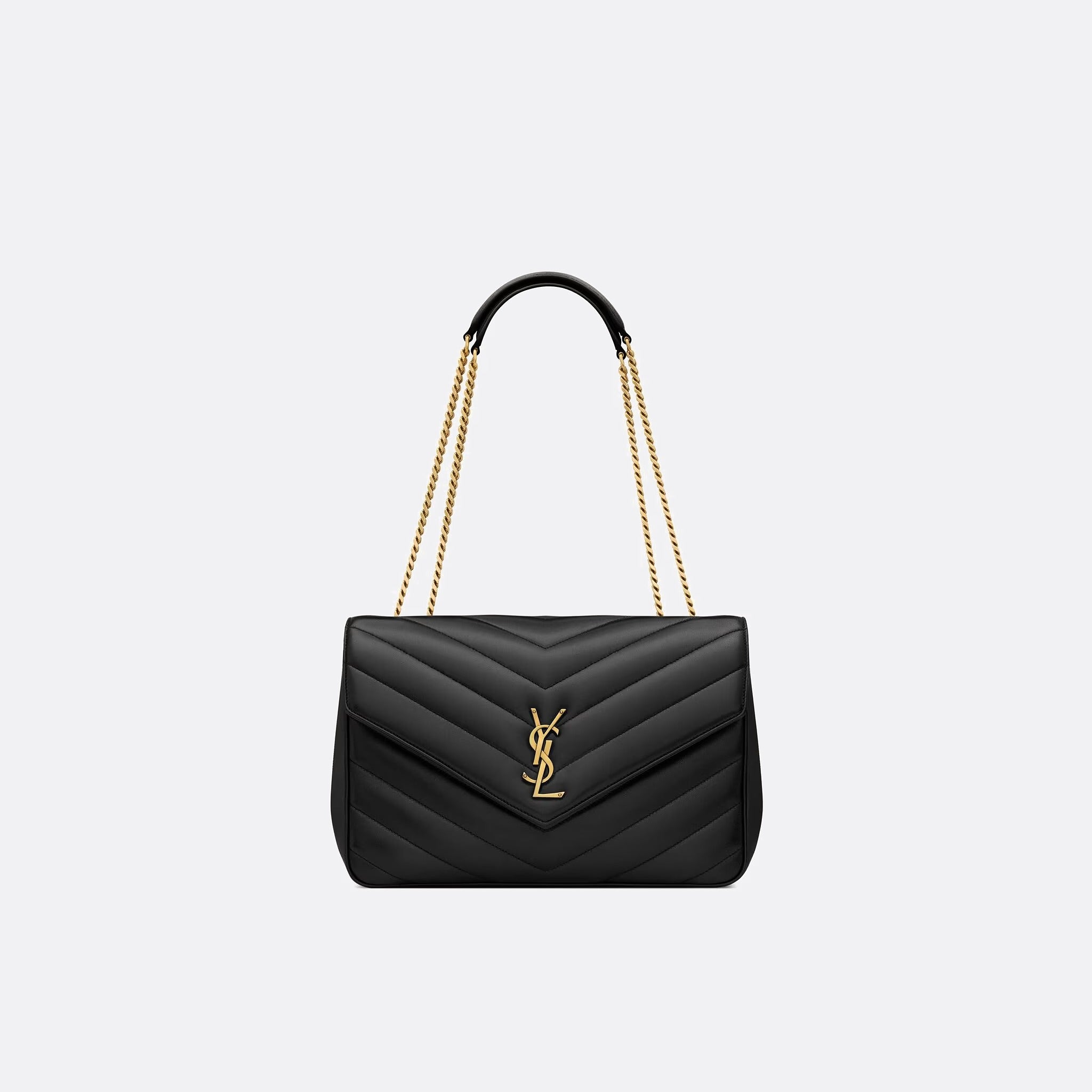 LOULOU Large Bag from Saint Laurent in Black