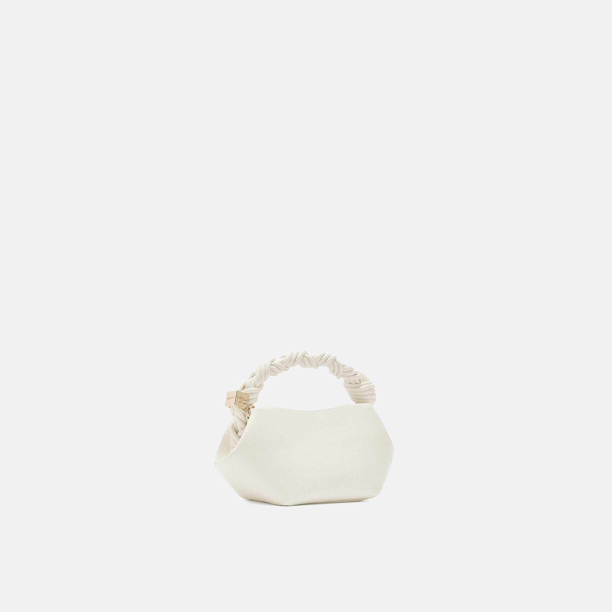The Mini Bou Bag from GANNI is in Egret White