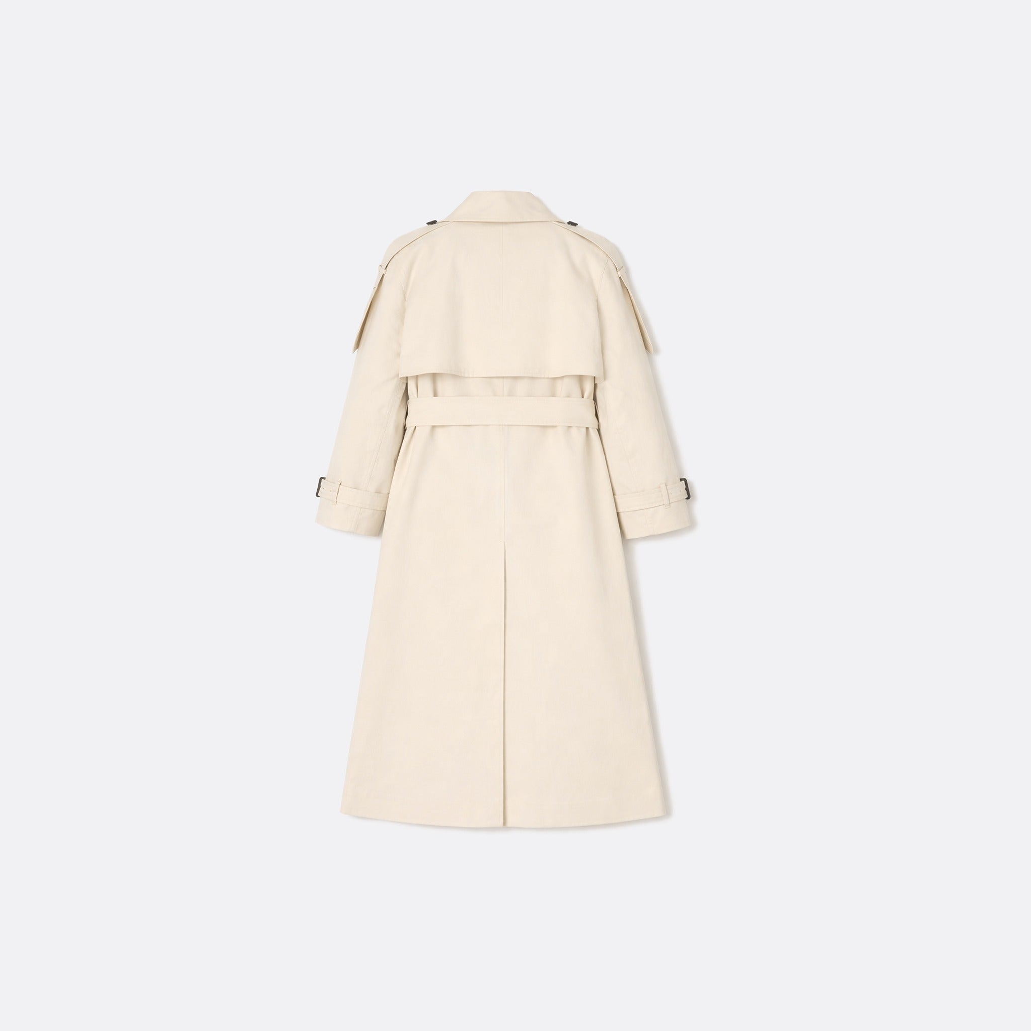 The Long Fitzrovia Trench Coat from Burberry in White