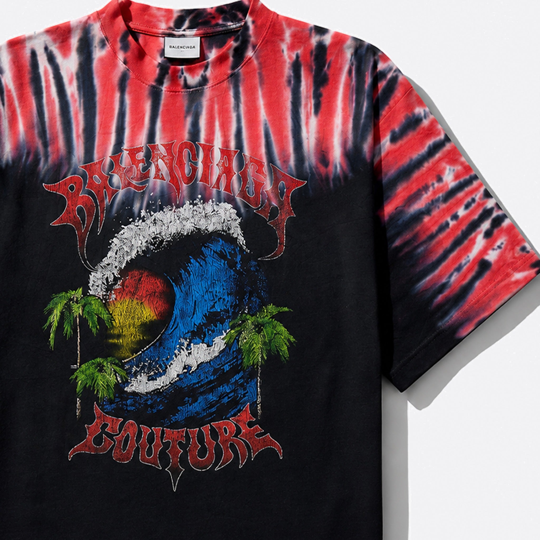 Extreme Tie Dye Medium Fit T-Shirt from Balenciaga