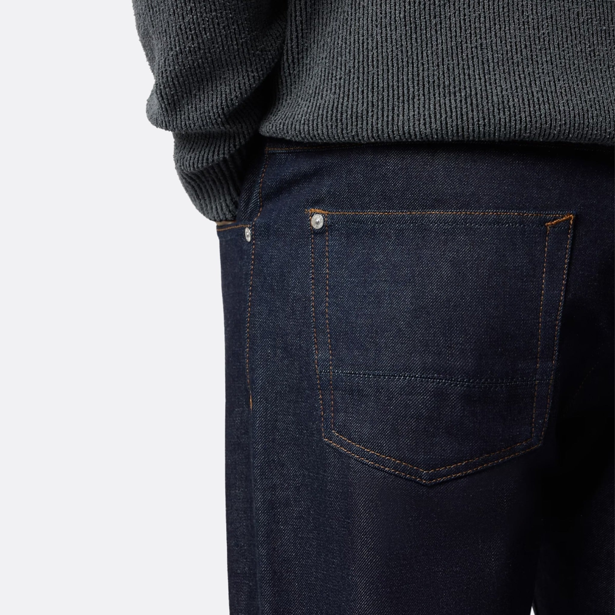J100005 Indigo Denim Raw Jeans from Stone Island