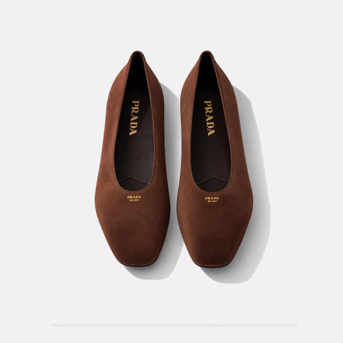 Suede Ballerinas from Prada