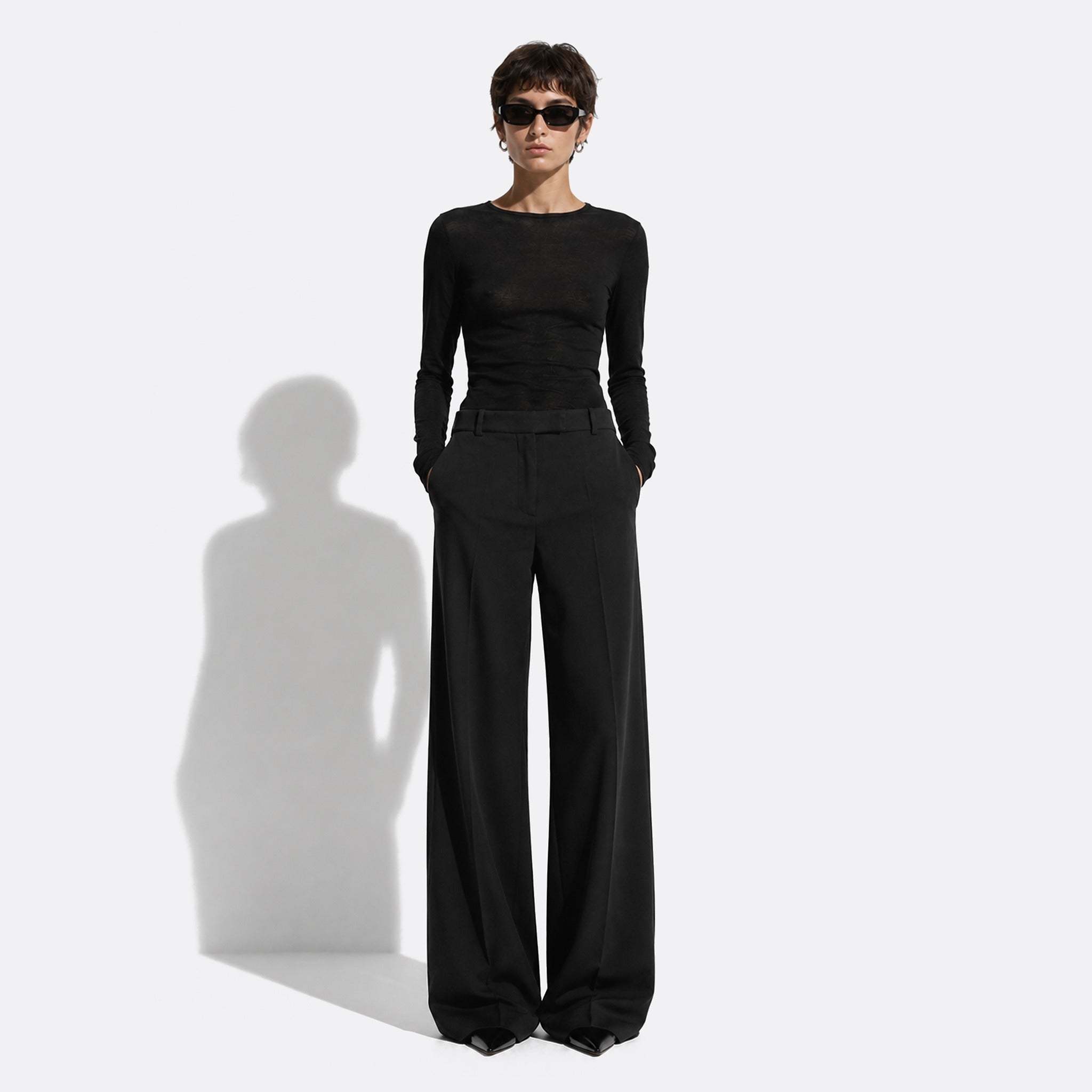 Tailored Cotton Trousers from Alexander McQueen