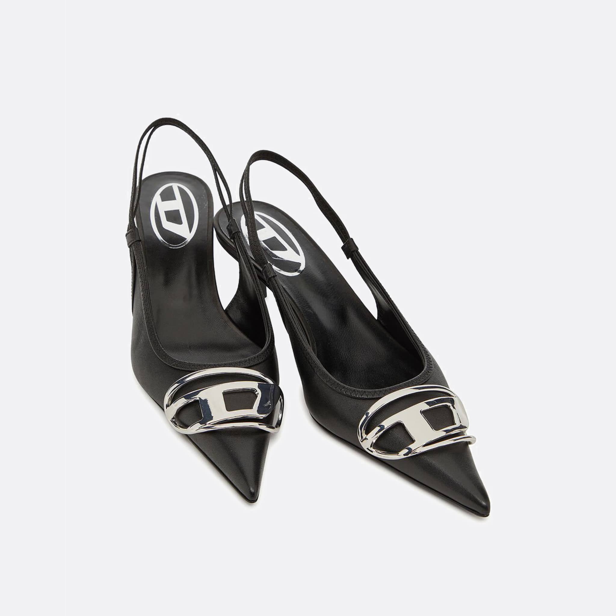 D-Venus SB 40 Slingback Pumps by Diesel in Black