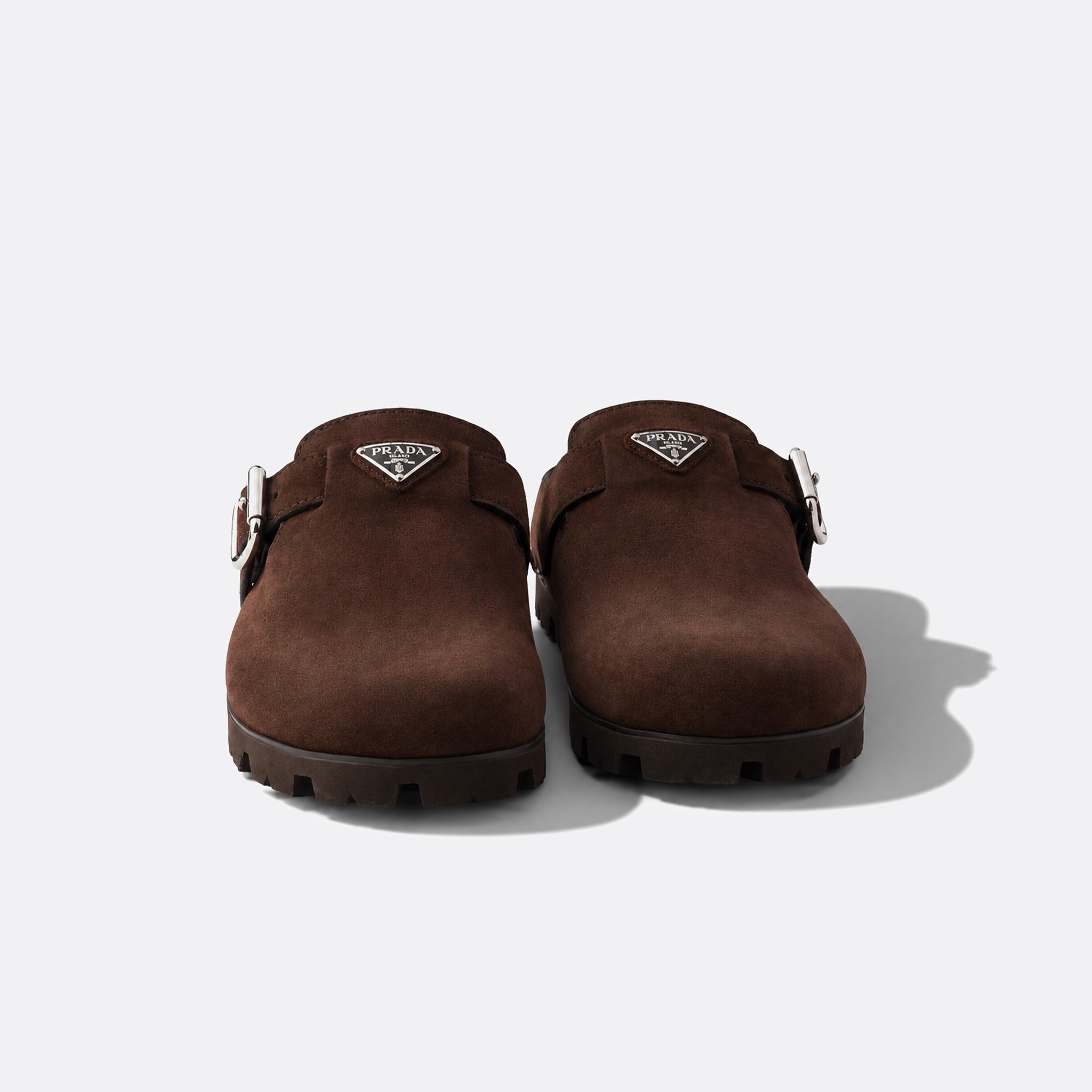 Suede Mules from Prada