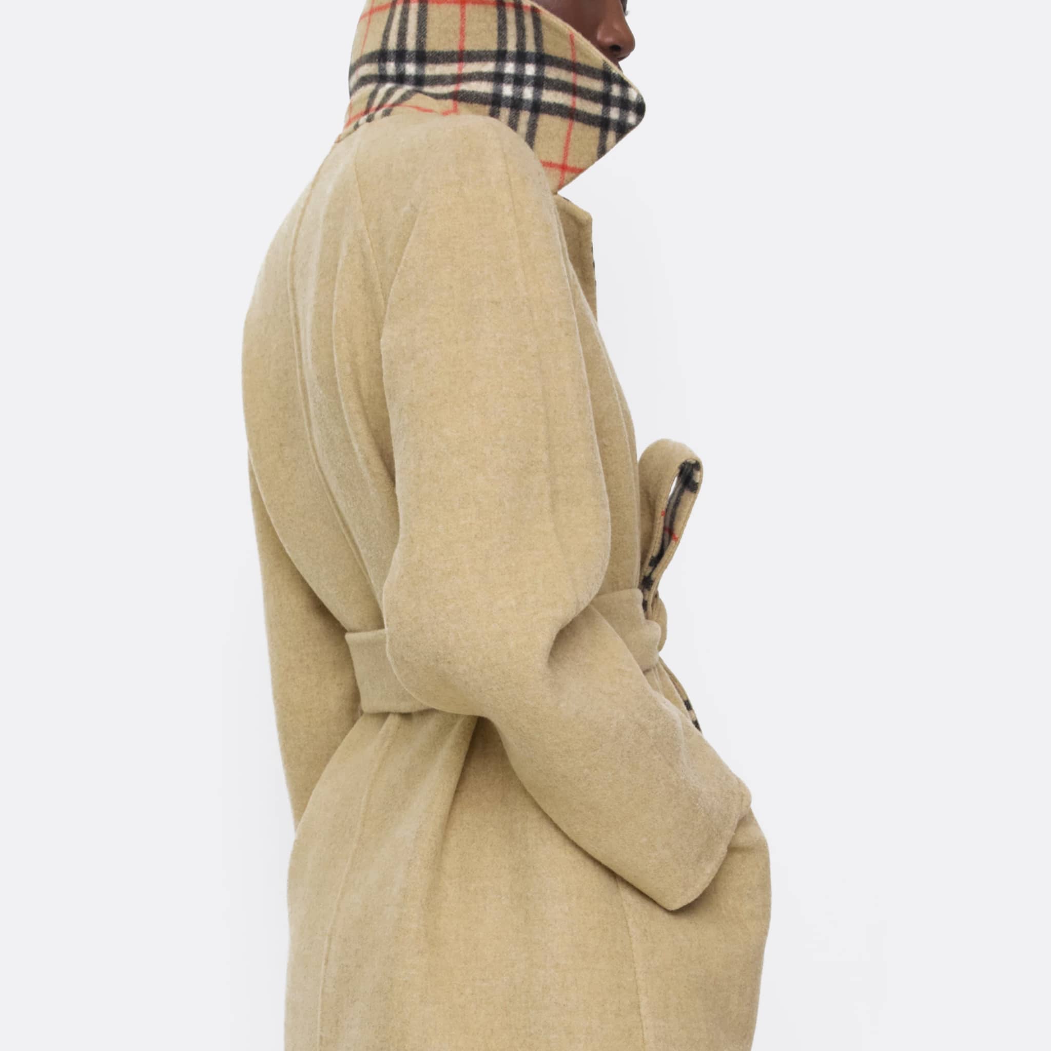 The Reversible Wool Wrap Coat from Burberry