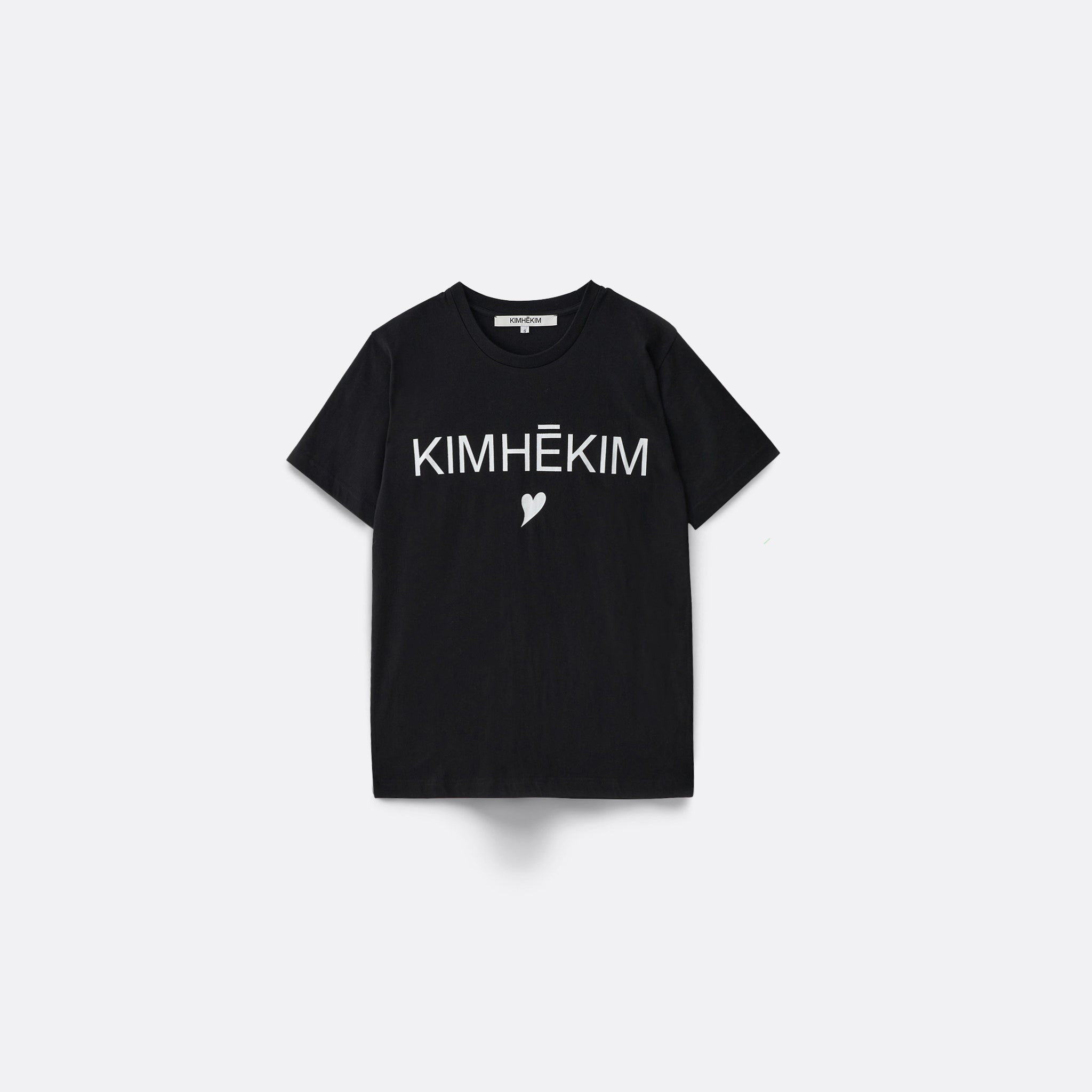 Kimhekim Heart T-Shirt in Black
