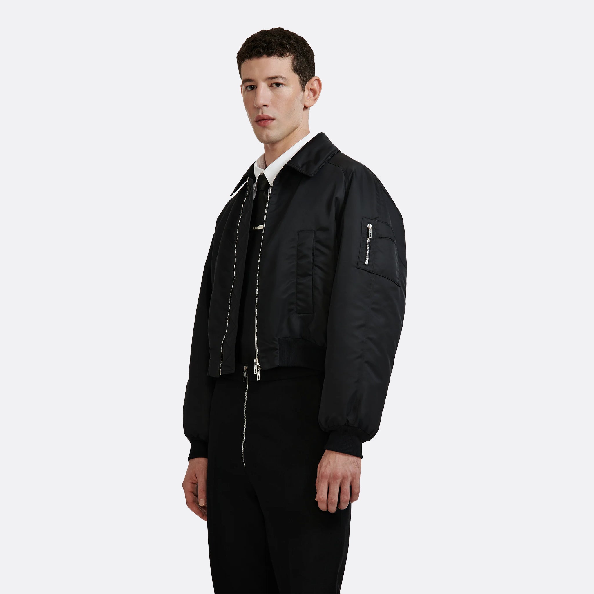 Louis Gabriel Nouchi Quilted Bomber Jacket