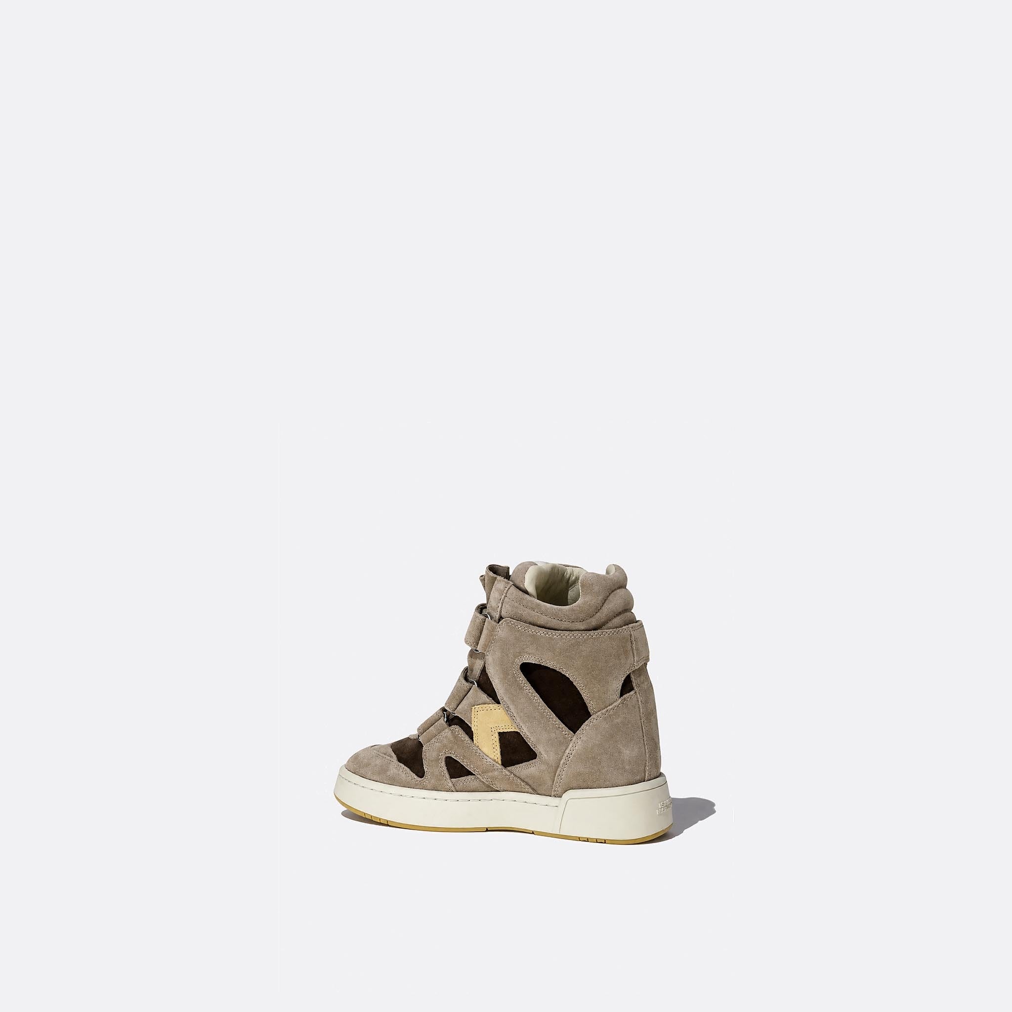 Leather High-Top Sneakers from Isabel Maran